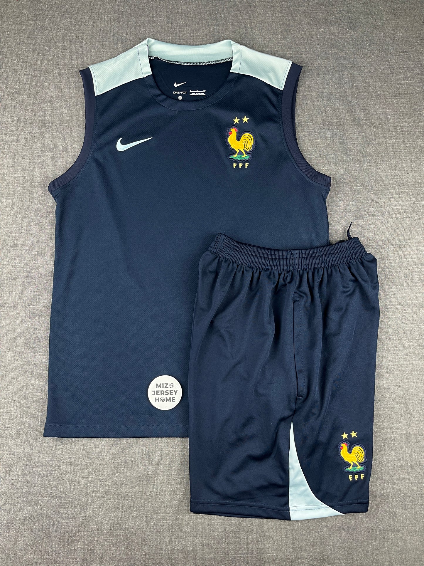 France Dark Blue Sando Set