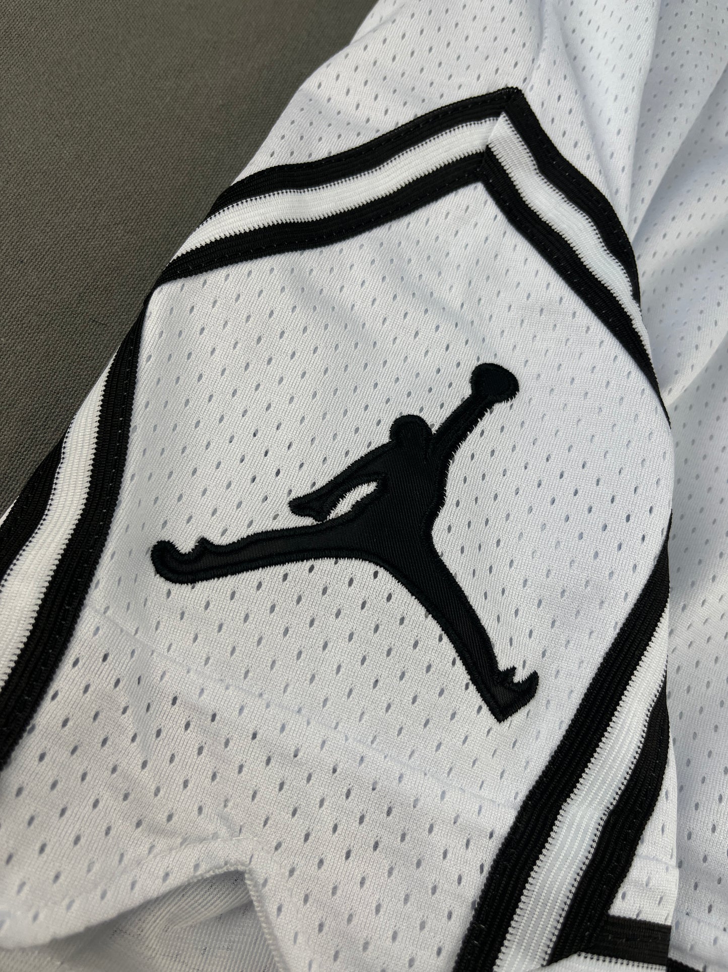 Jordan White Diamond Shorts