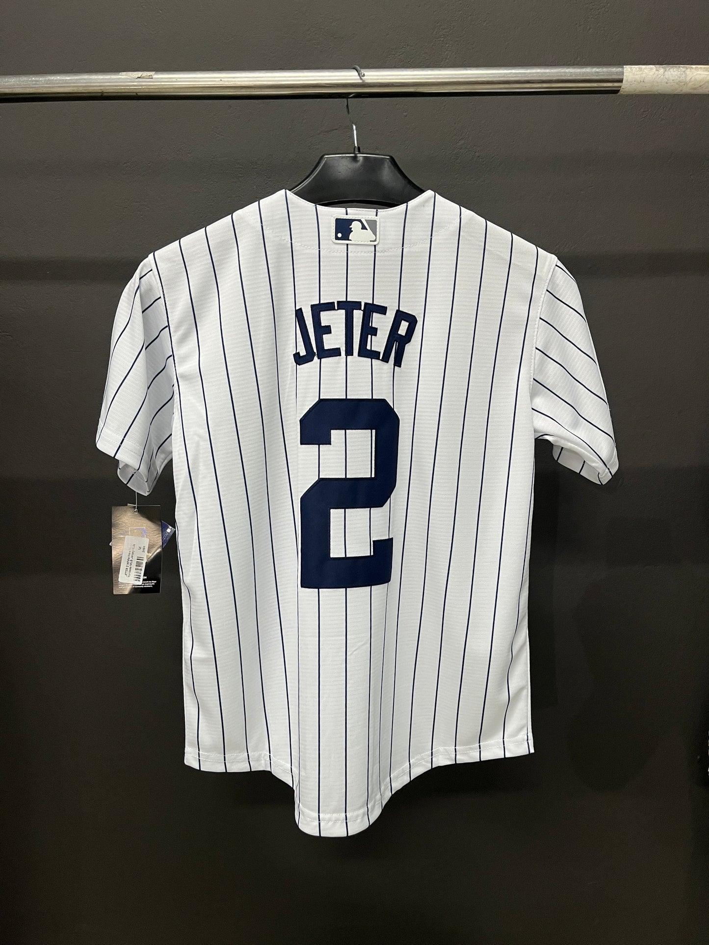 JETER 2 White New York Yankees MLB Jersey Kids