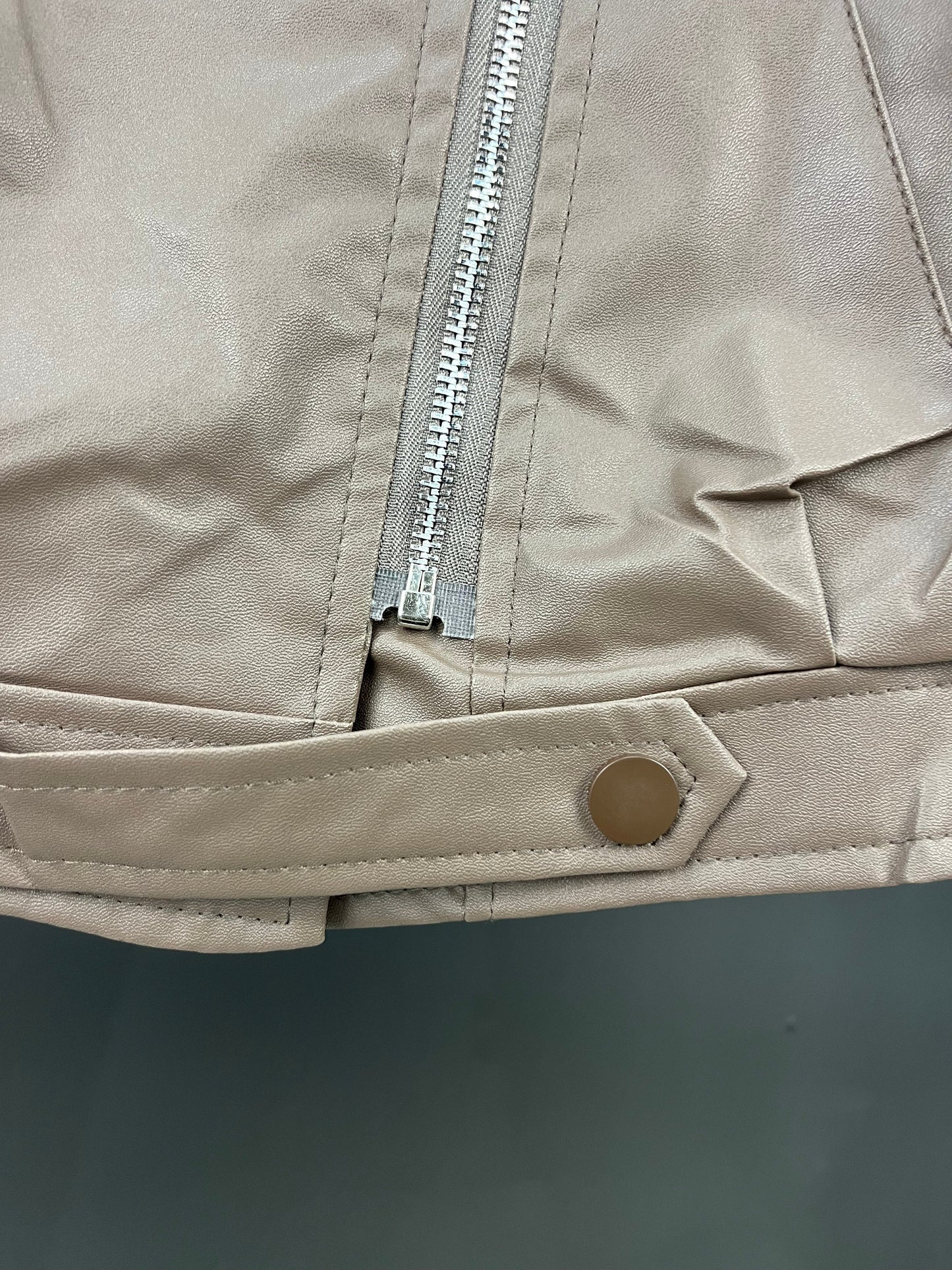 Women Brown Leather Jacket