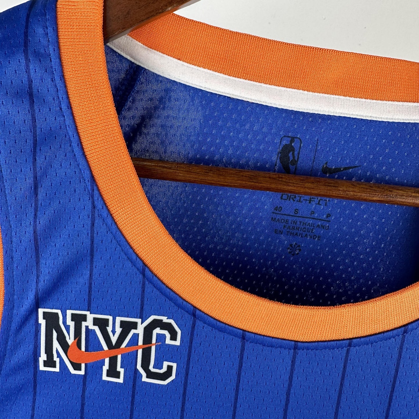 BRUNSON 11 New York Knicks Heat Pressed Edition NBA Jersey