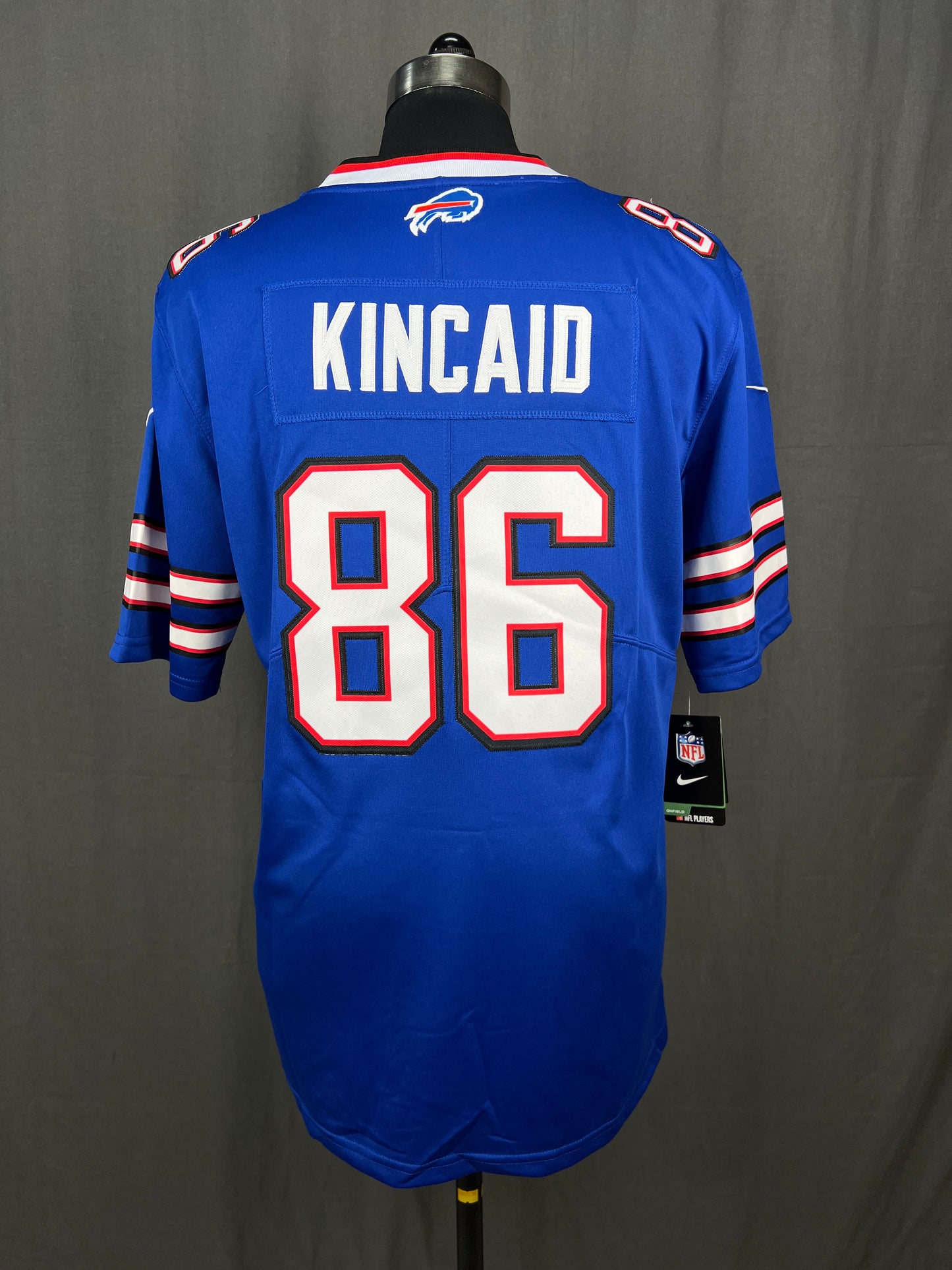 KINCAID 86 Blue Bills NFL Jersey