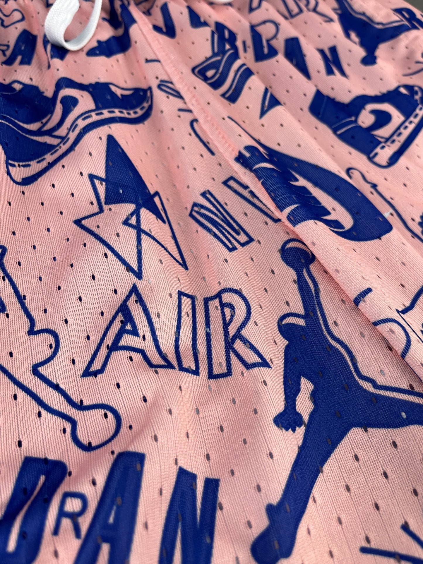 Jordan Blue & Pink Diamond Shorts