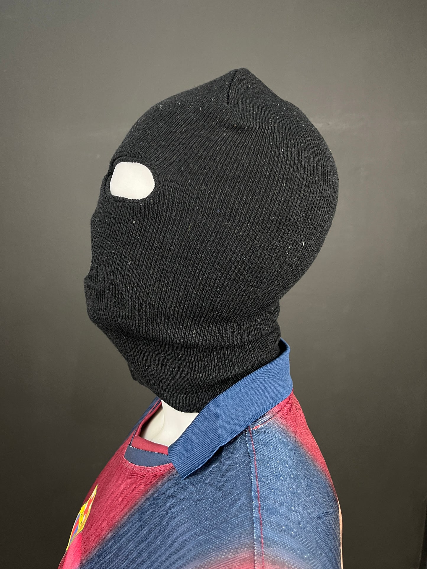 Classic Black Knit Ski Mask