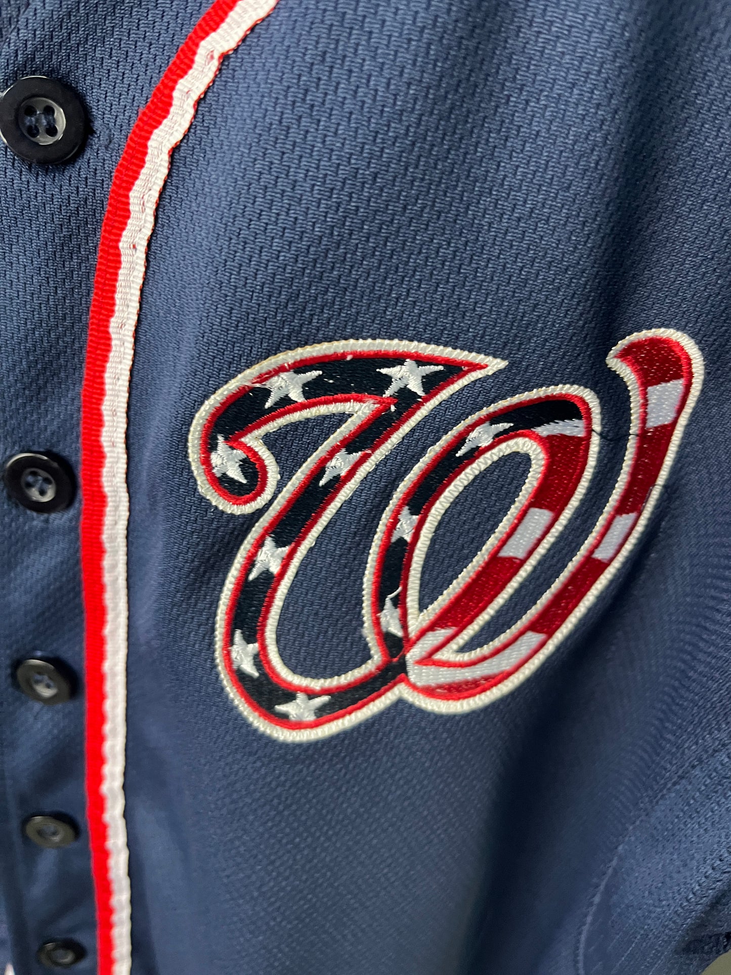 Washington Nationals Navy MLB Kids Jersey