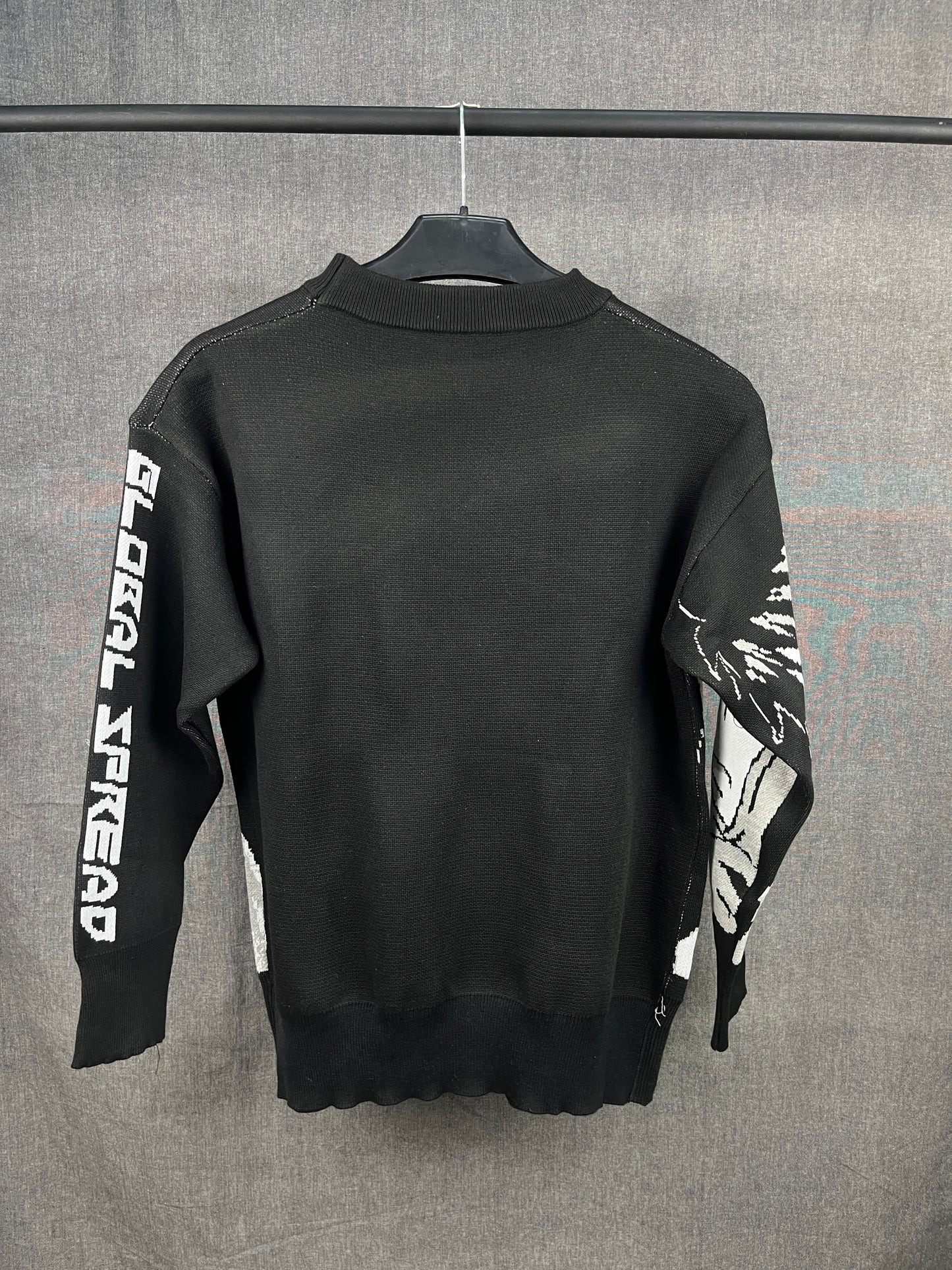 MISA AMANE Black Knitted Sweater
