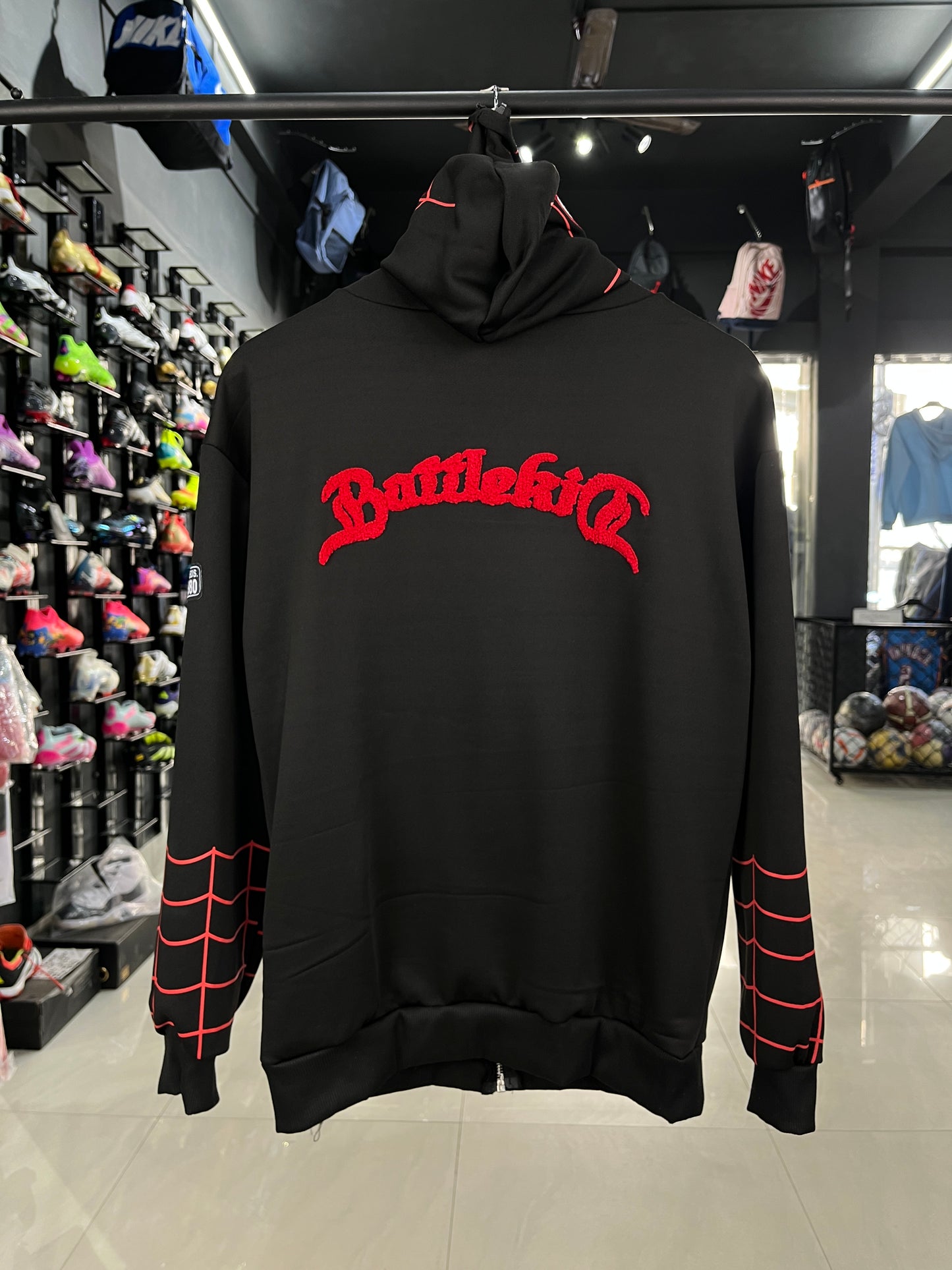 Spiderman Black Zip-up Hoodie