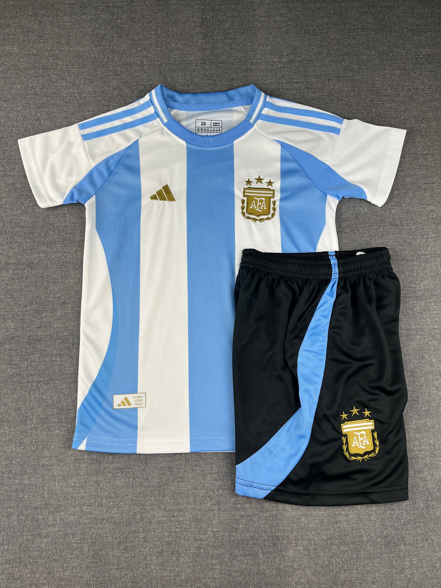 Argentina Copa 24 Home Kids Jersey