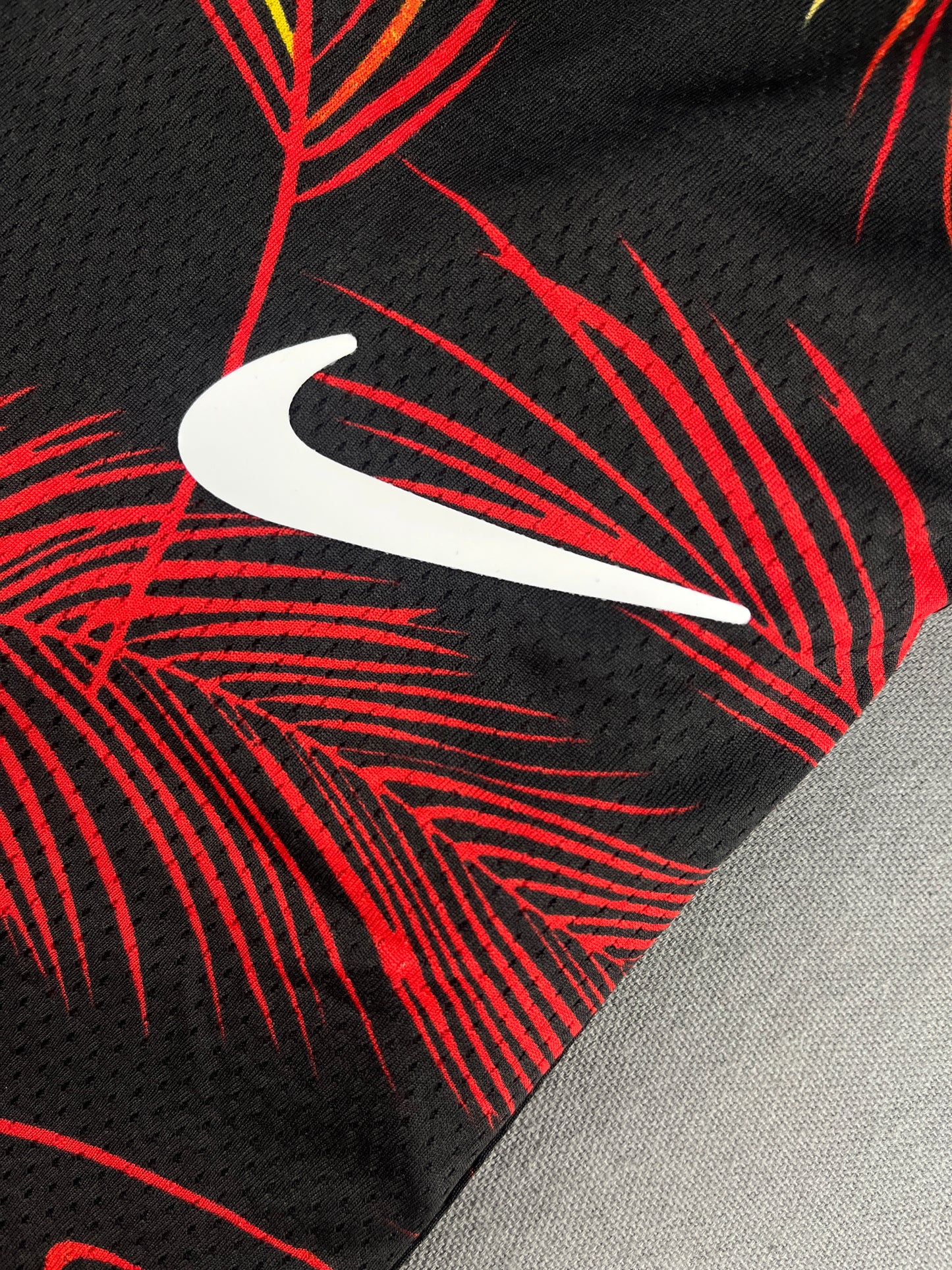 NIKE Floral Red Shorts