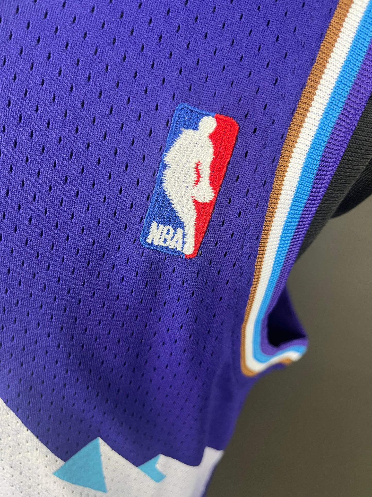 STOCKTON 12 Purpel Utah Jazz NBA Jersey