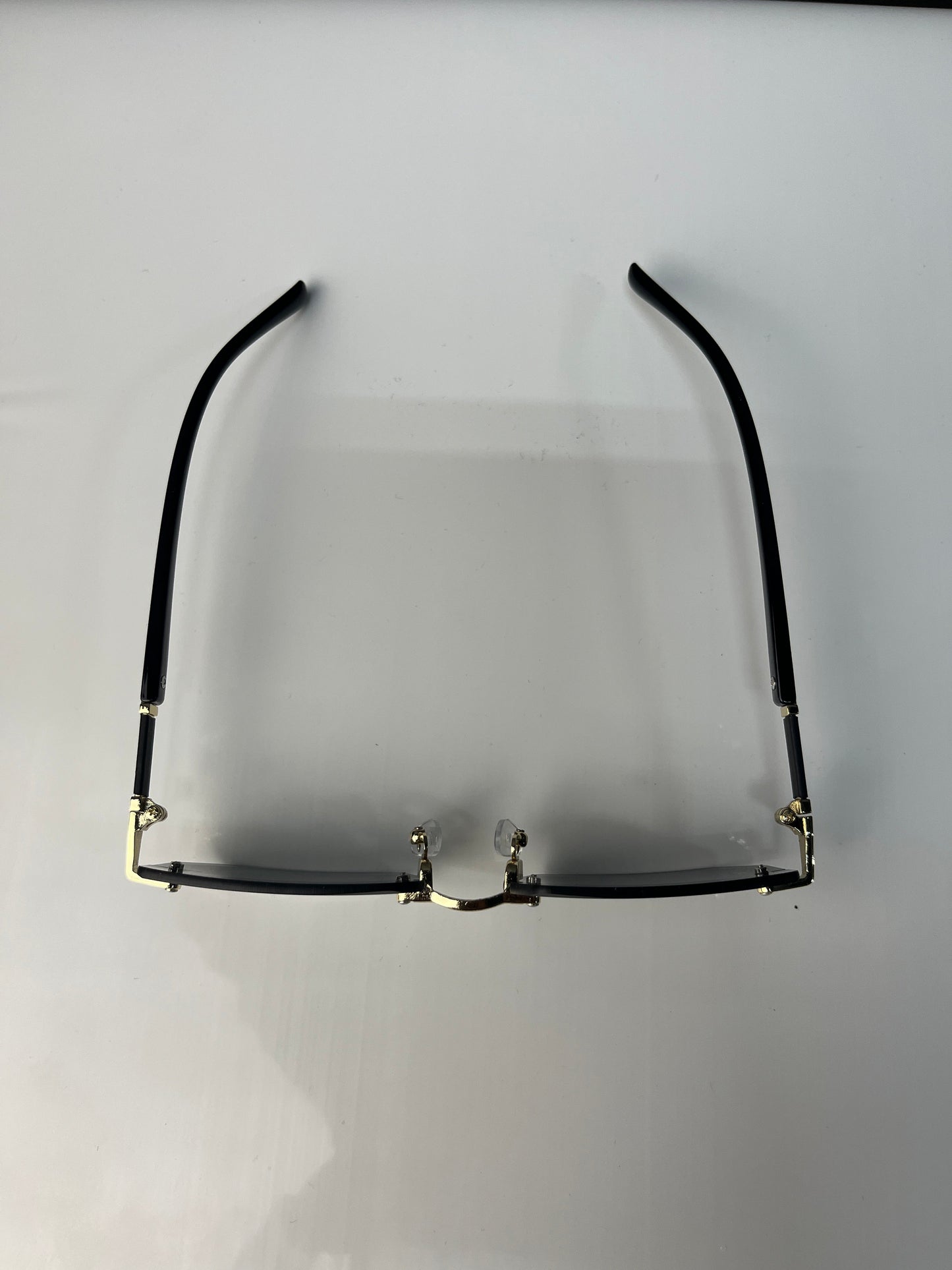 Rimless Metallic Sunglasses