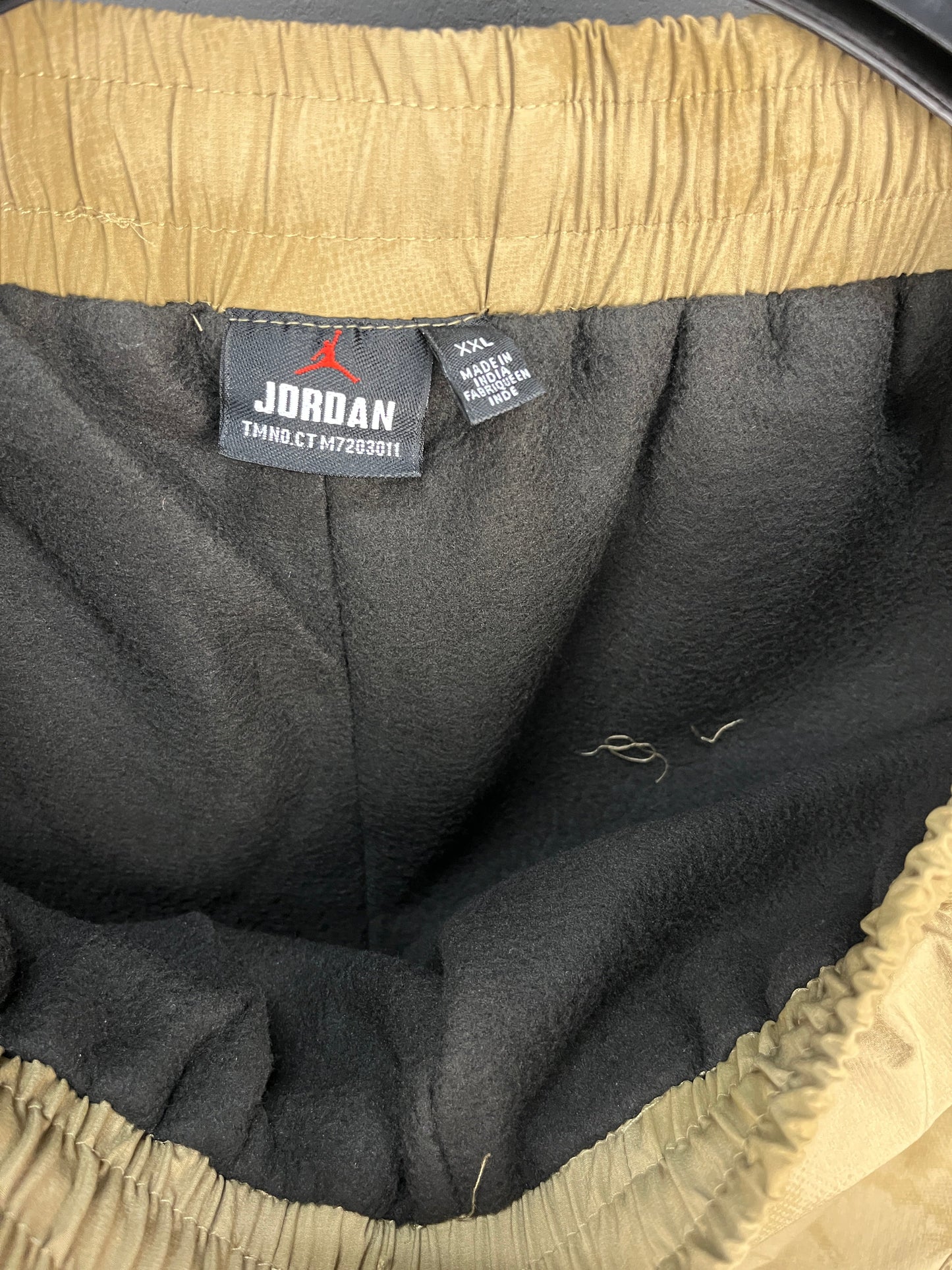 Jordan Light Brown Inner Fleece Pants