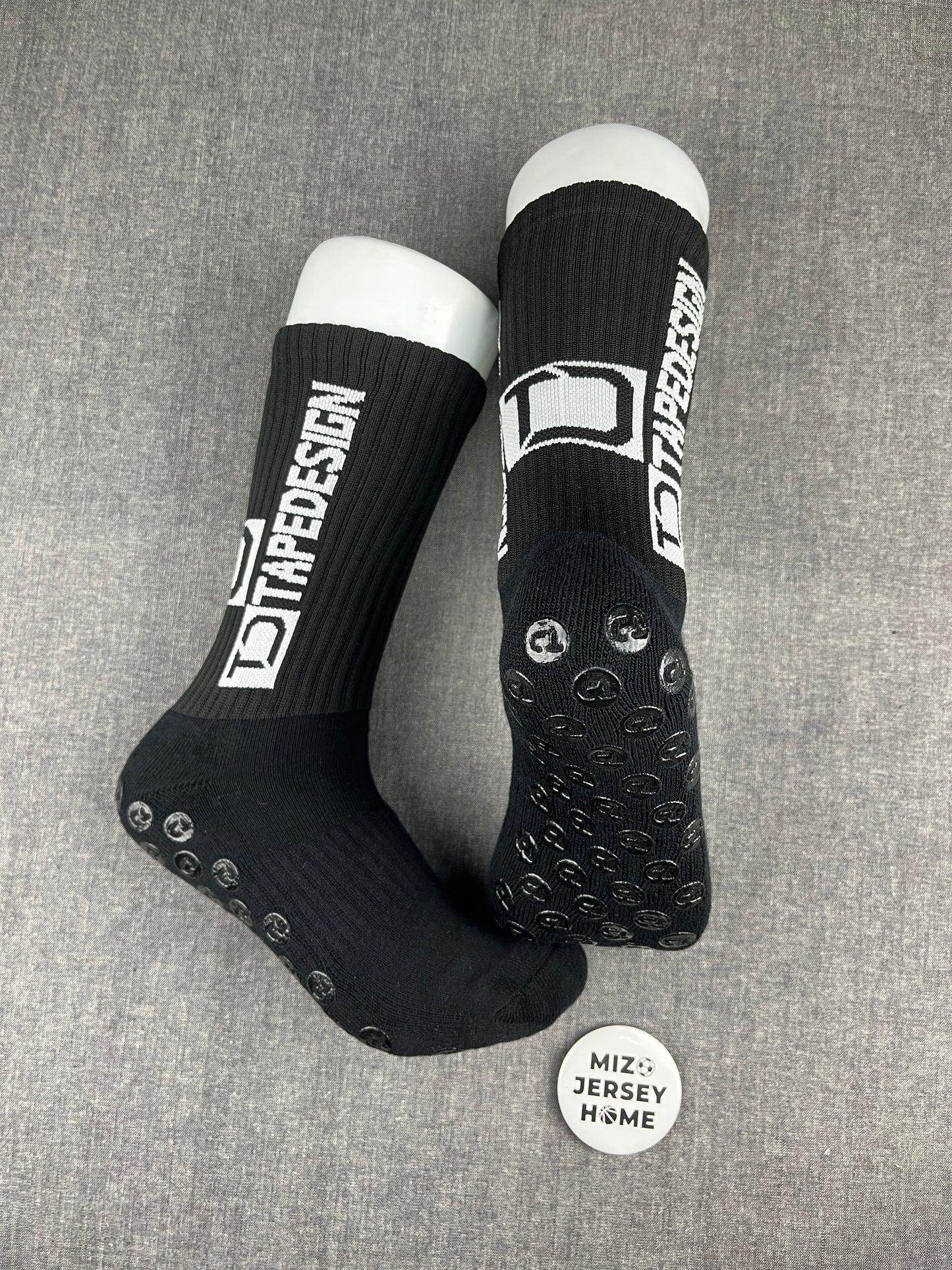 TapeDesign Black Grip Socks