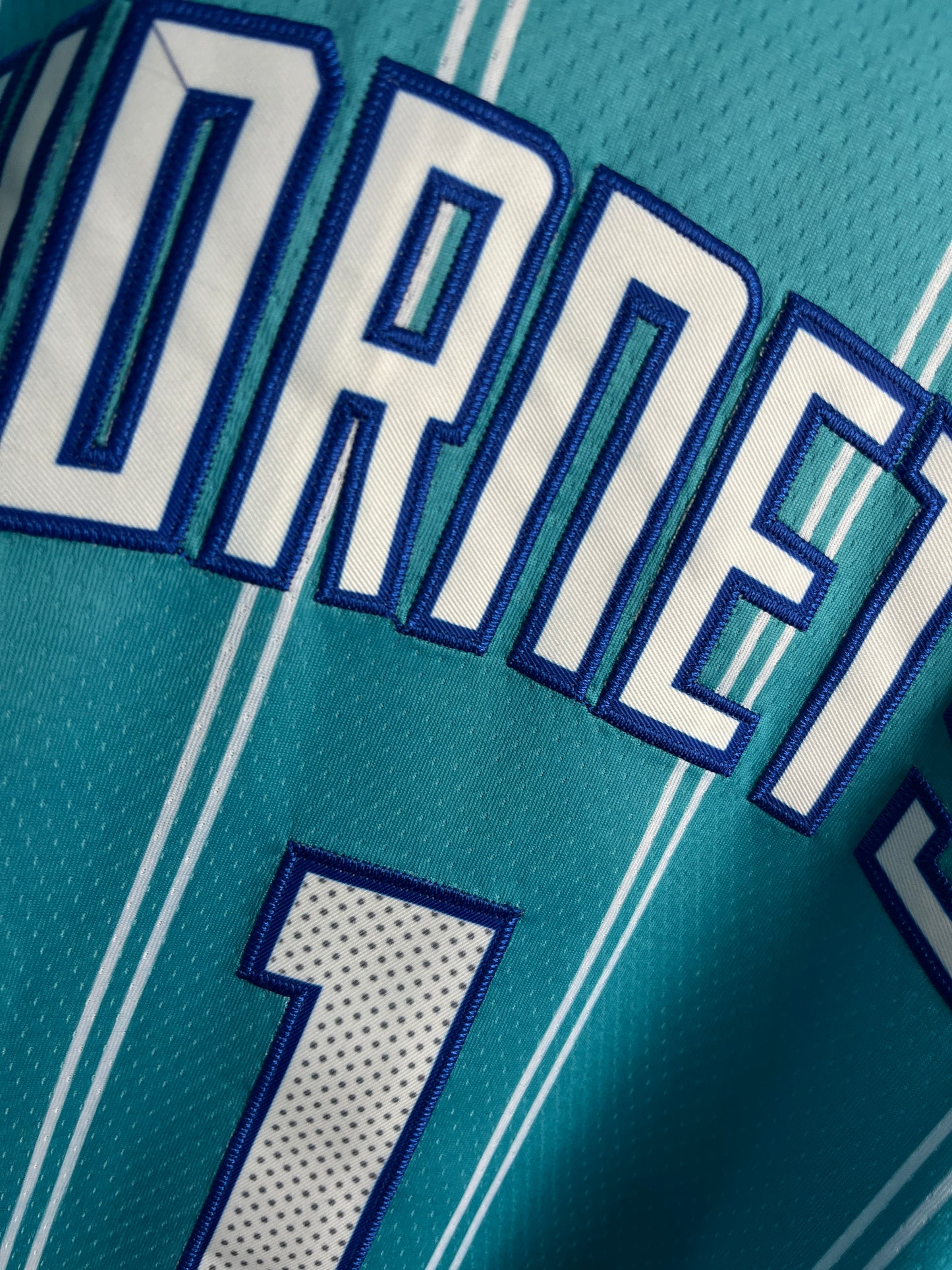 LaMelo BALL 1 Blue Charlotte Hornets NBA Jersey