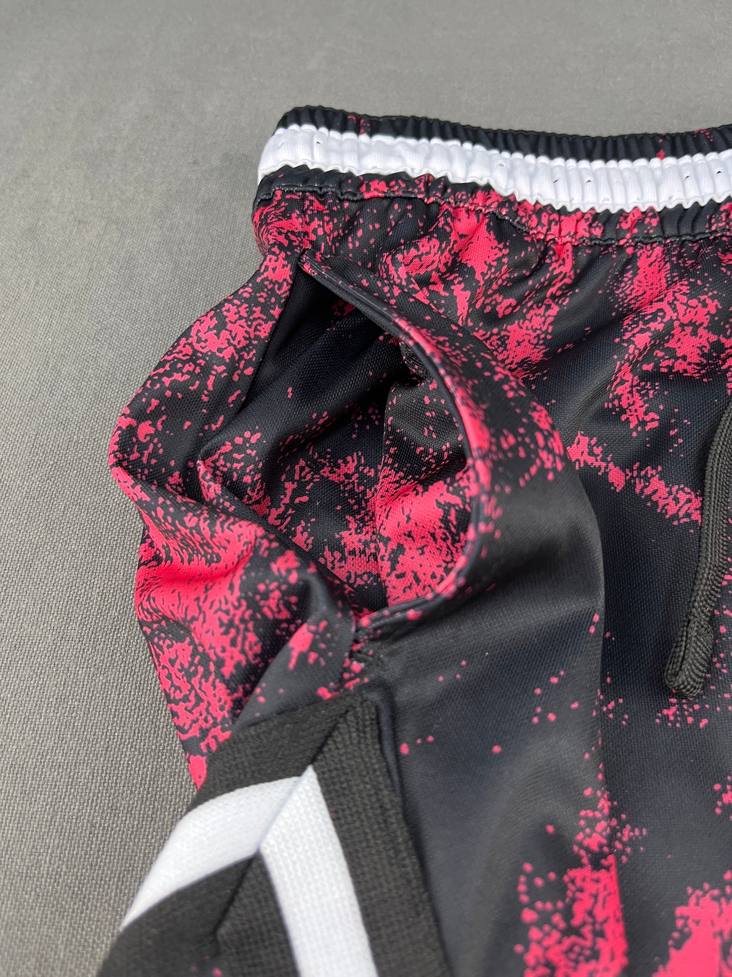 Jordan Red Lava Diamond Shorts