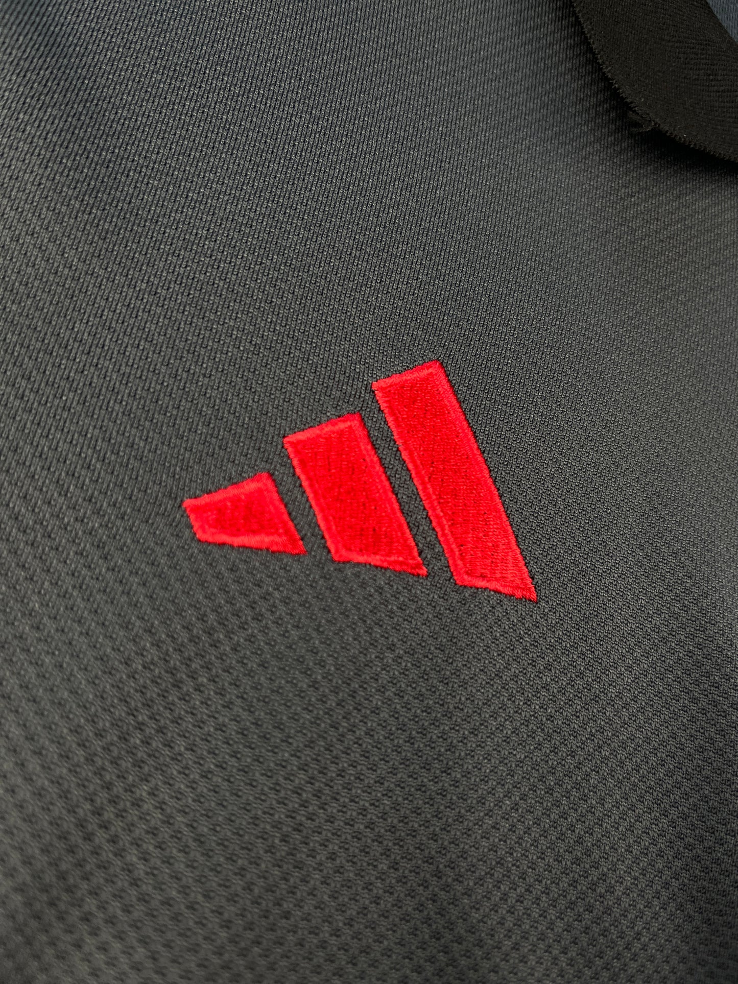 United Grey & Black Polo