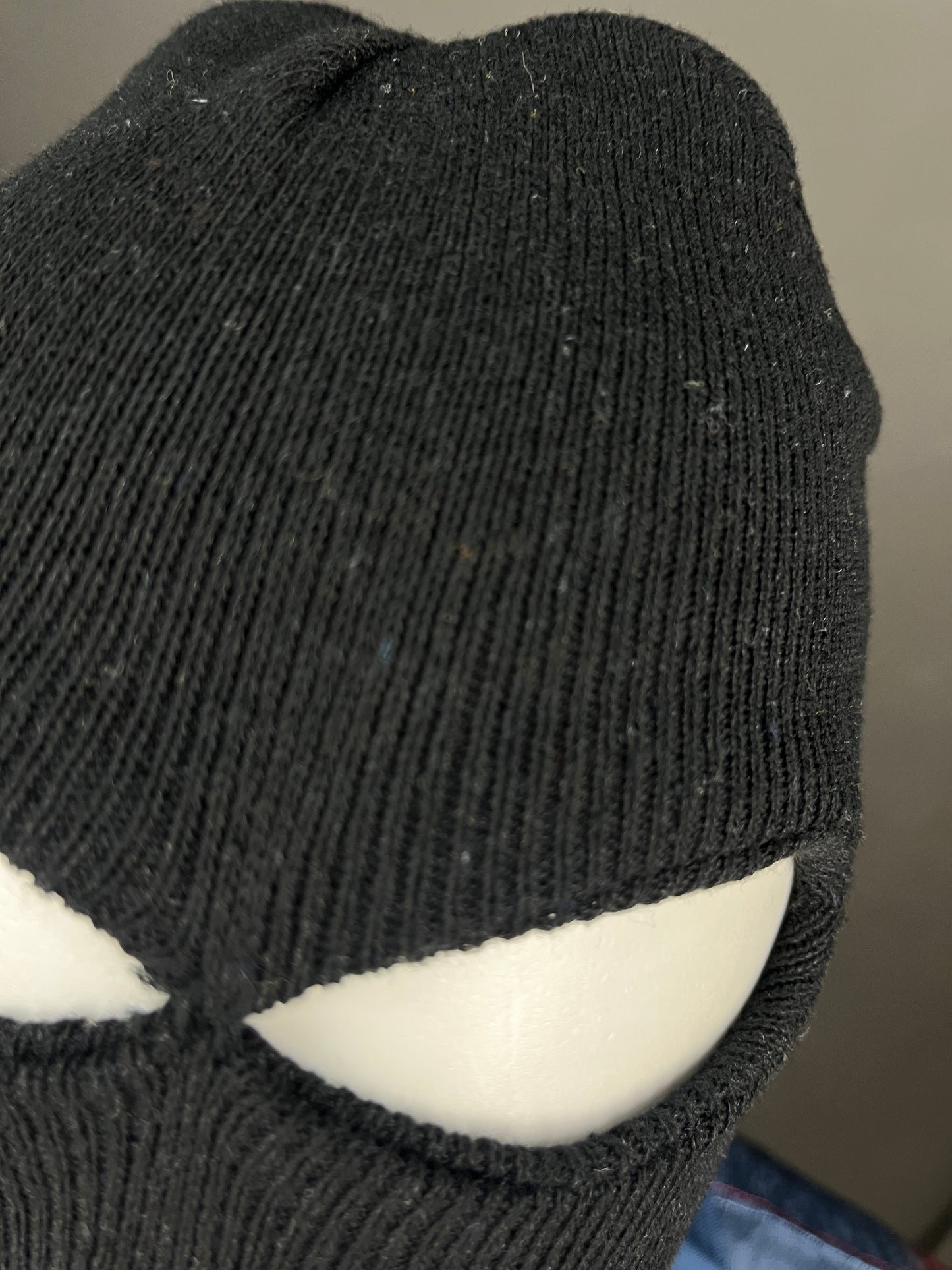 Classic Black Knit Ski Mask