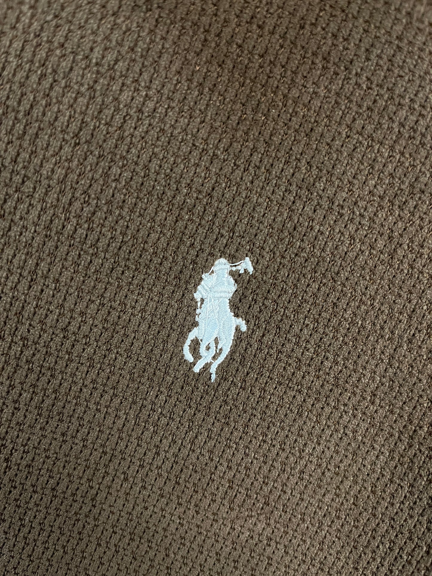 Ralph Lauren Dark Brown Collared Sweater