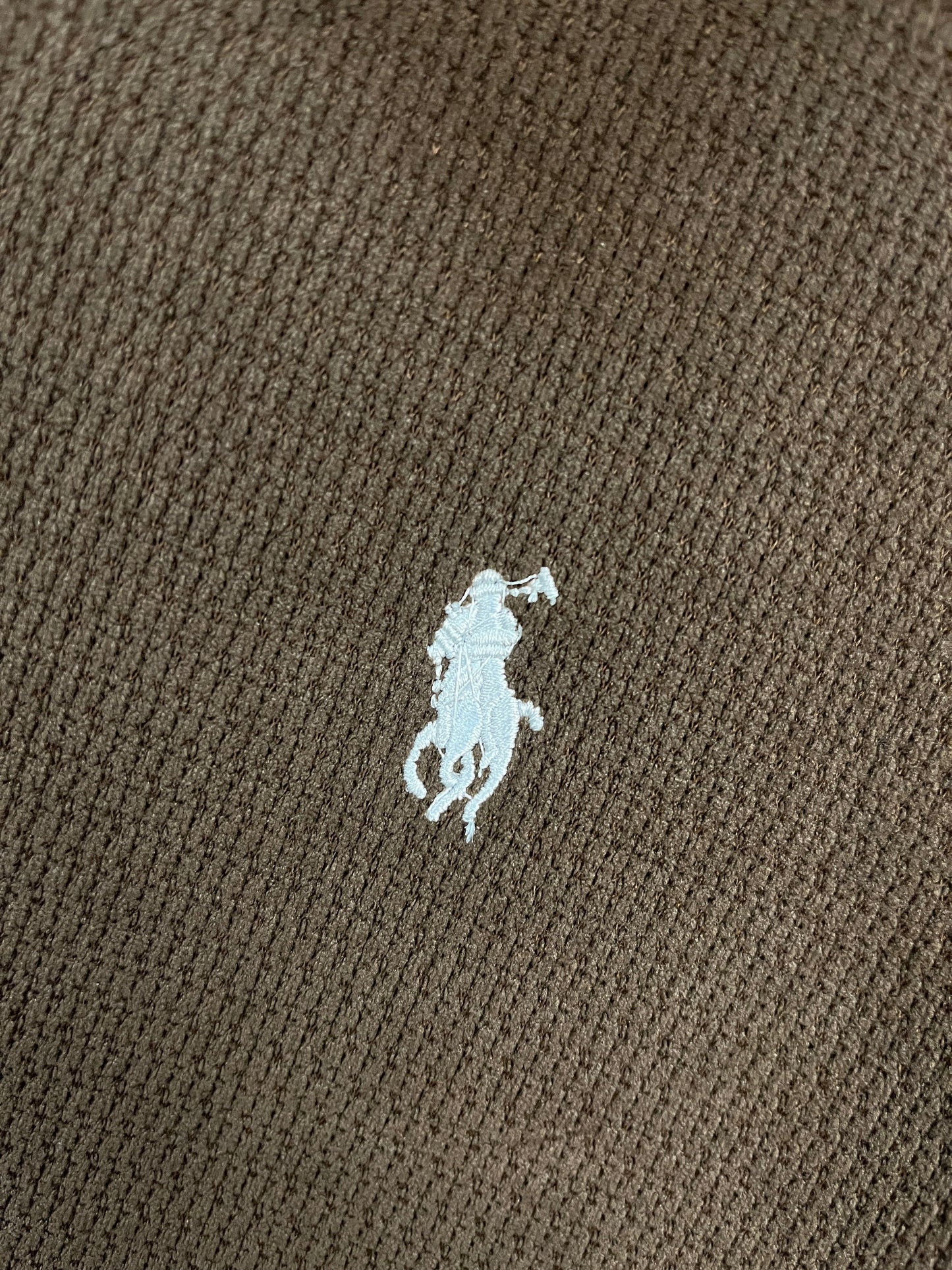 Ralph Lauren Dark Brown Collared Sweater