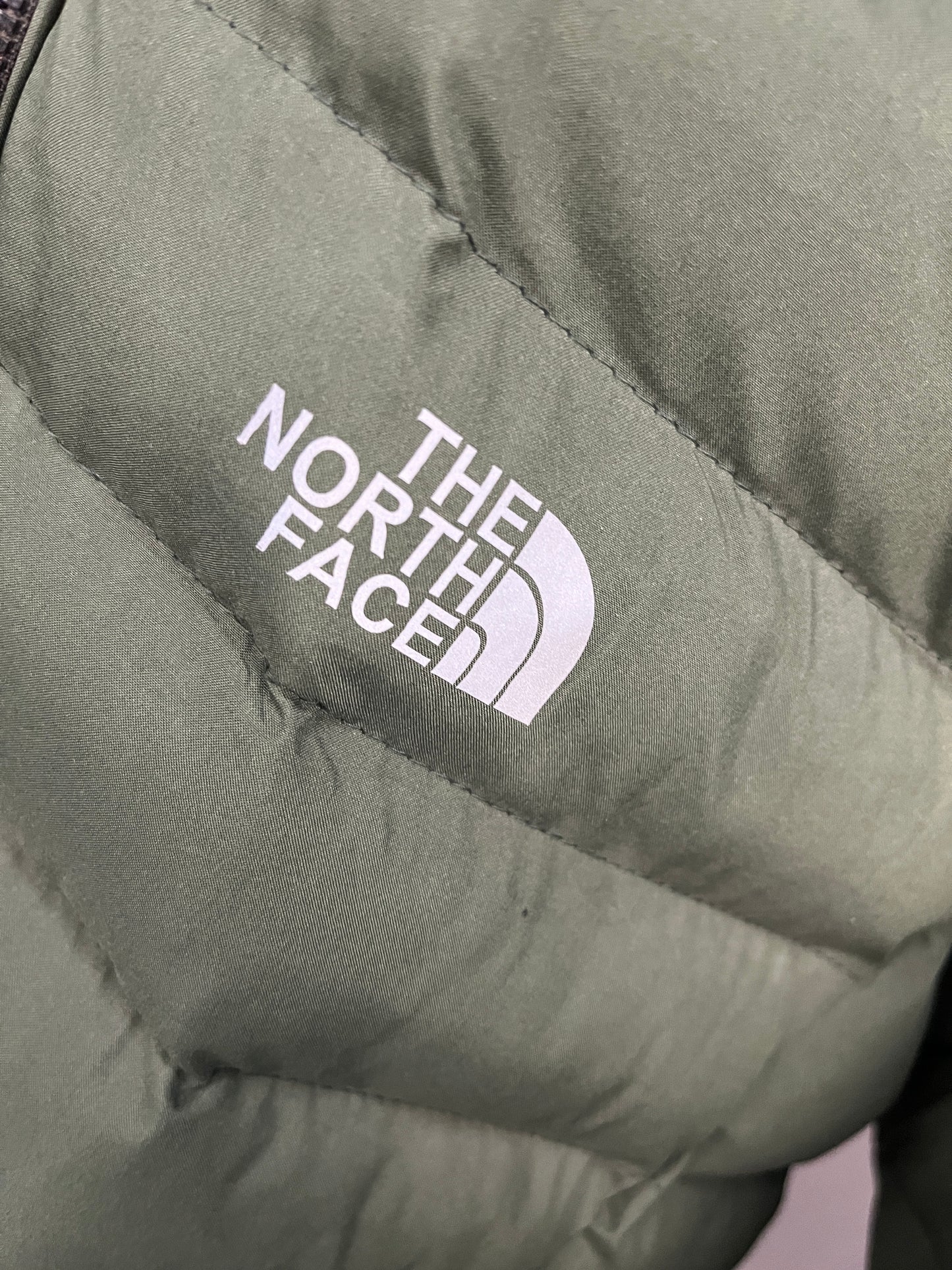 The North Face Dark Green Puffer Jacket