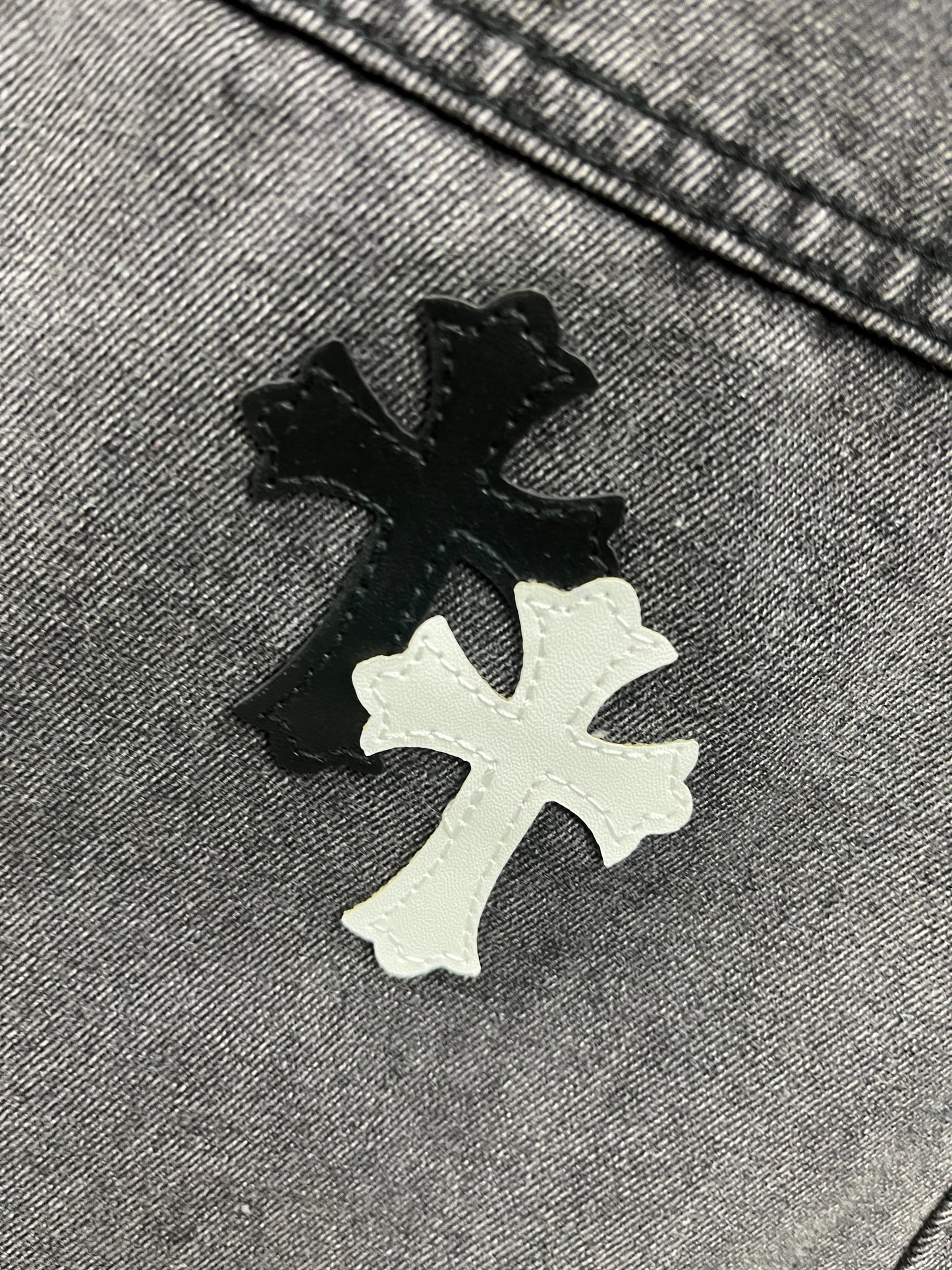 Chrome Hearts Grey Jeans