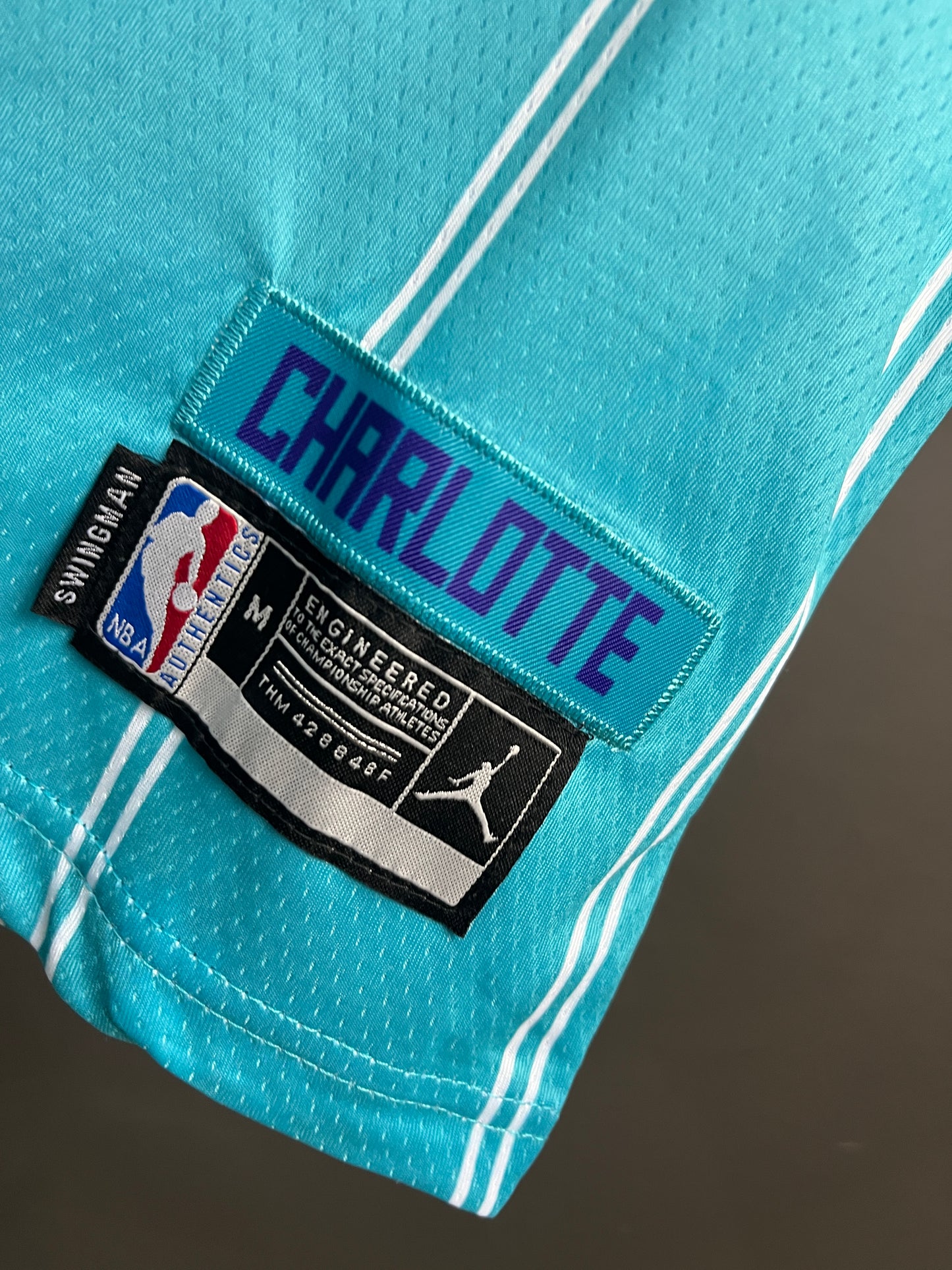 LaMelo BALL 1 Blue Charlotte Hornets NBA Jersey