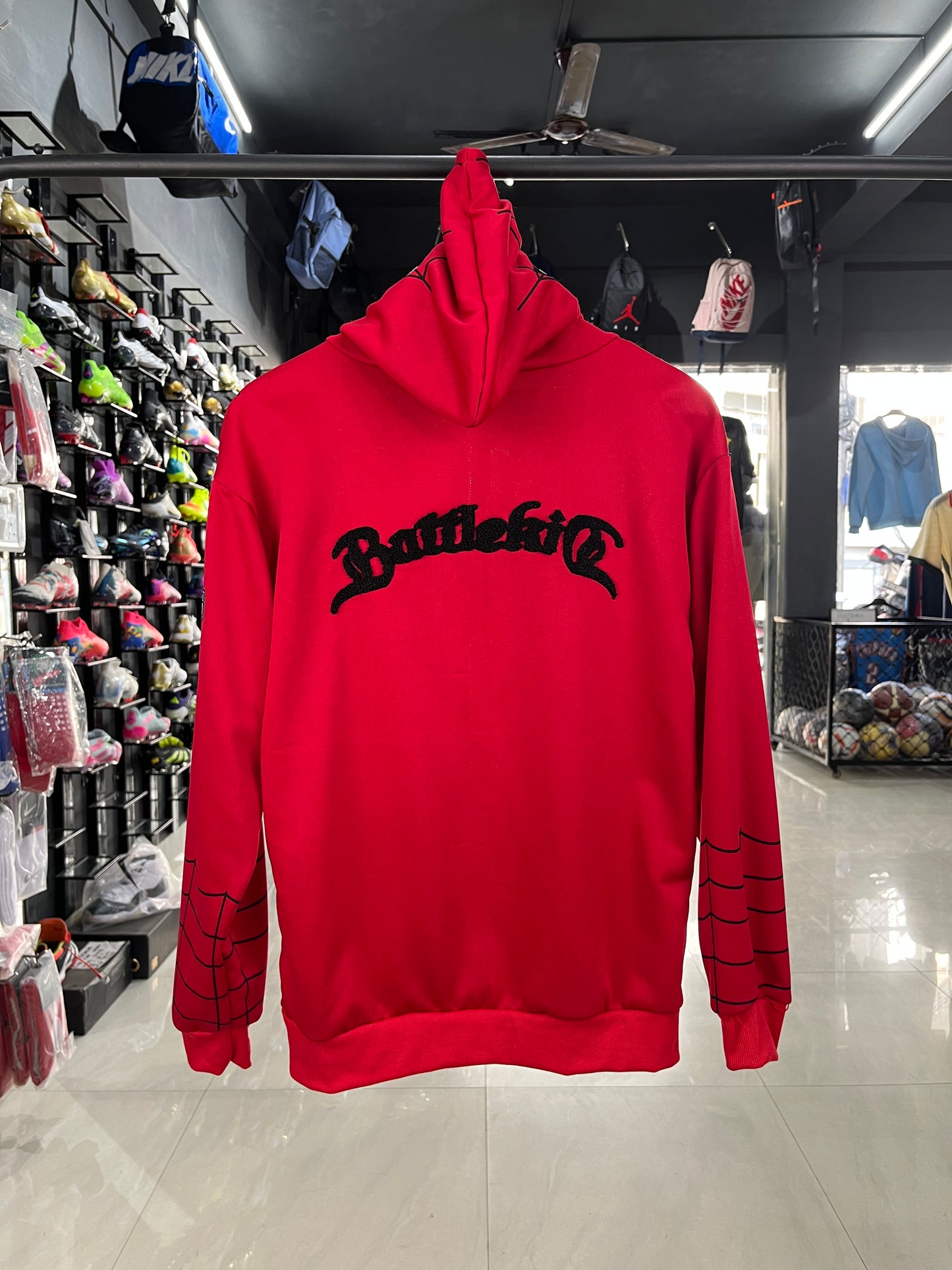Spiderman Red Zip-up Hoodie