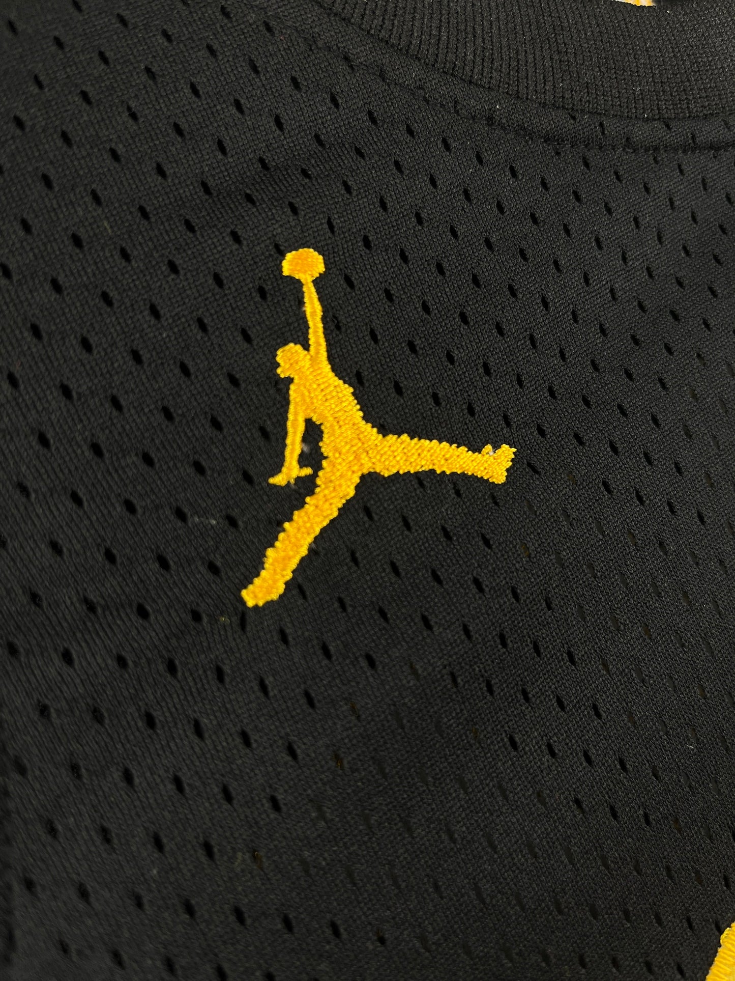 JORDAN 23 Black & Gold NBA Jersey