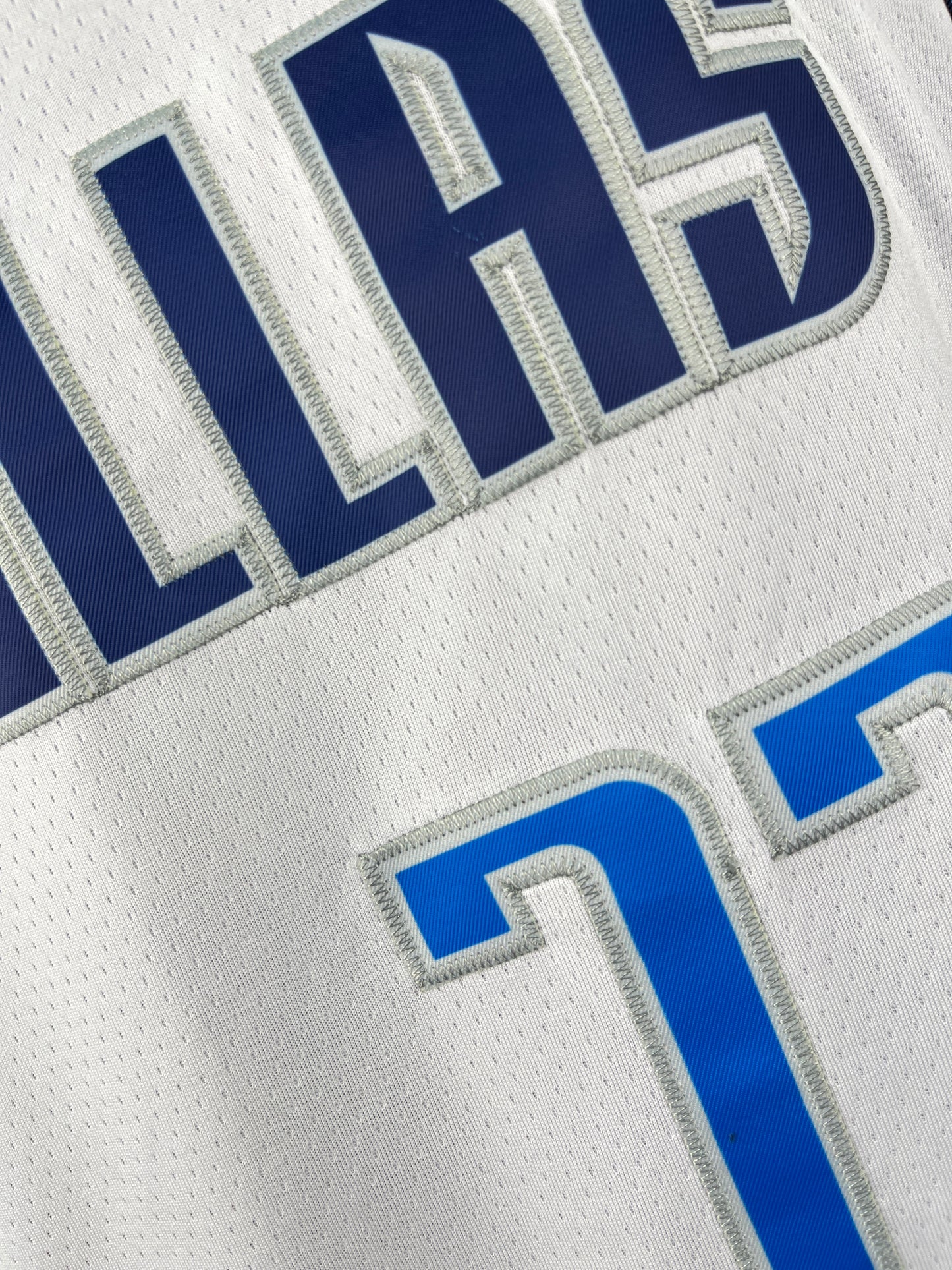 DONCIC 77 White & Blue Dallas Mavericks NBA Jersey