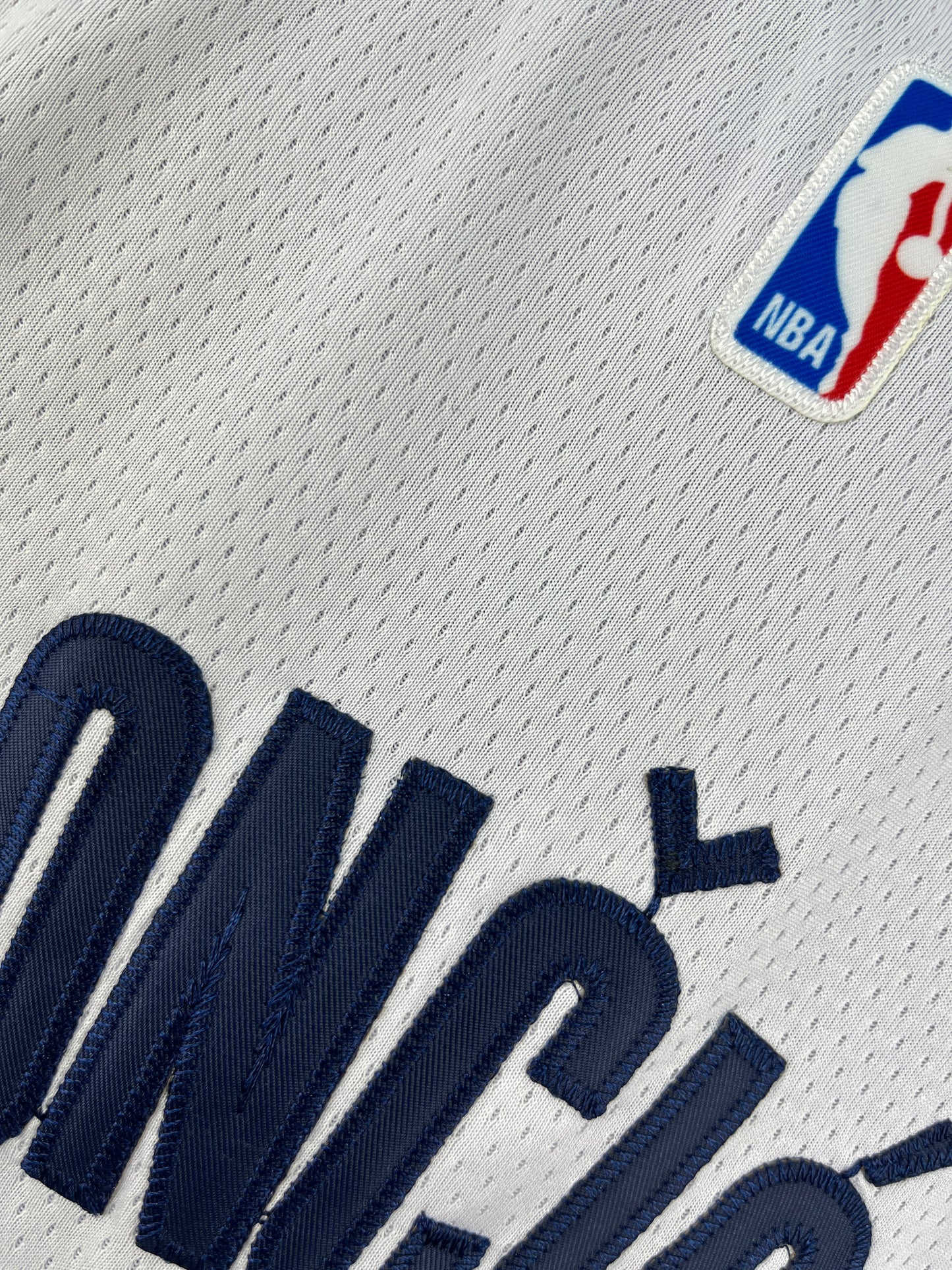 DONCIC 77 White & Blue Dallas Mavericks NBA Jersey