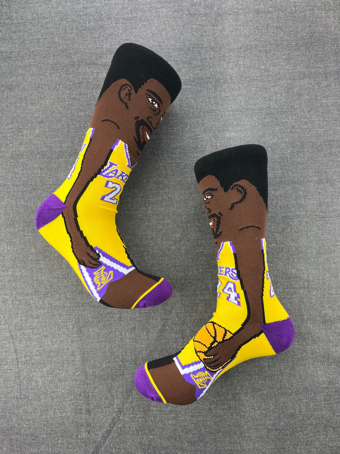 BRYANT 24 Lakers Crew Socks