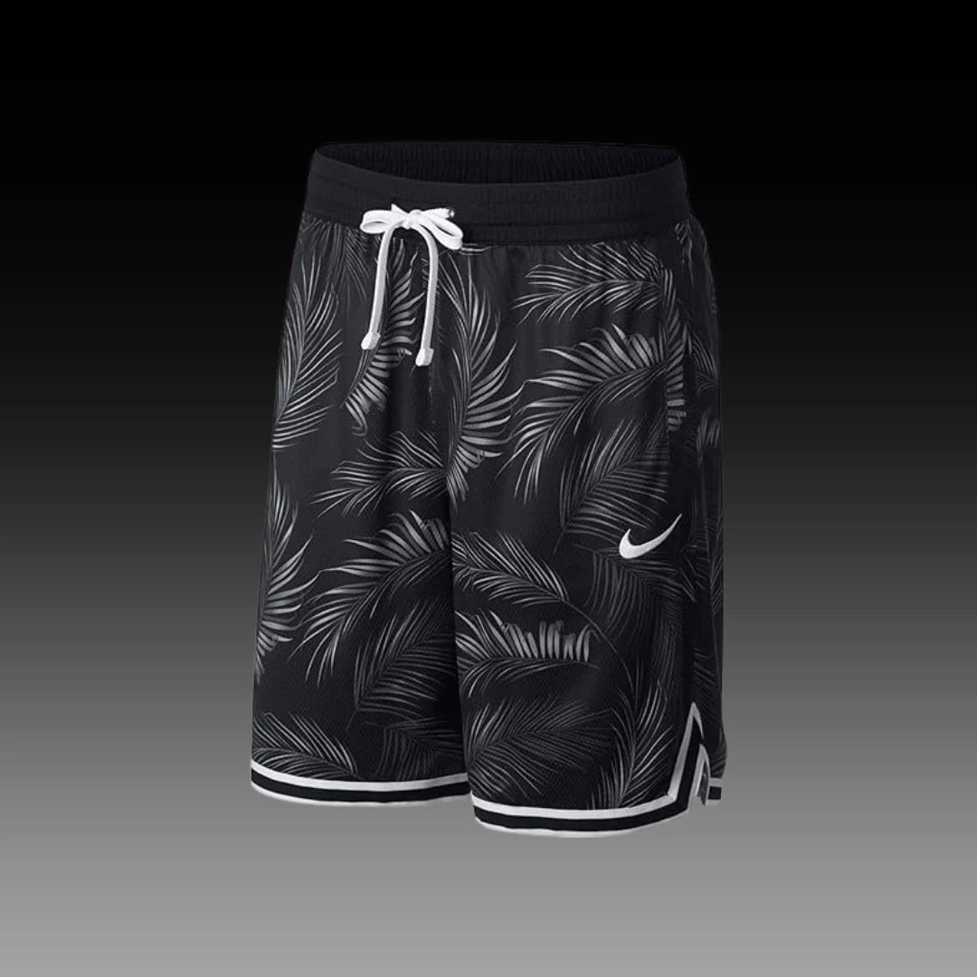 Nike Black & Brown Floral Shorts (Size runs small)