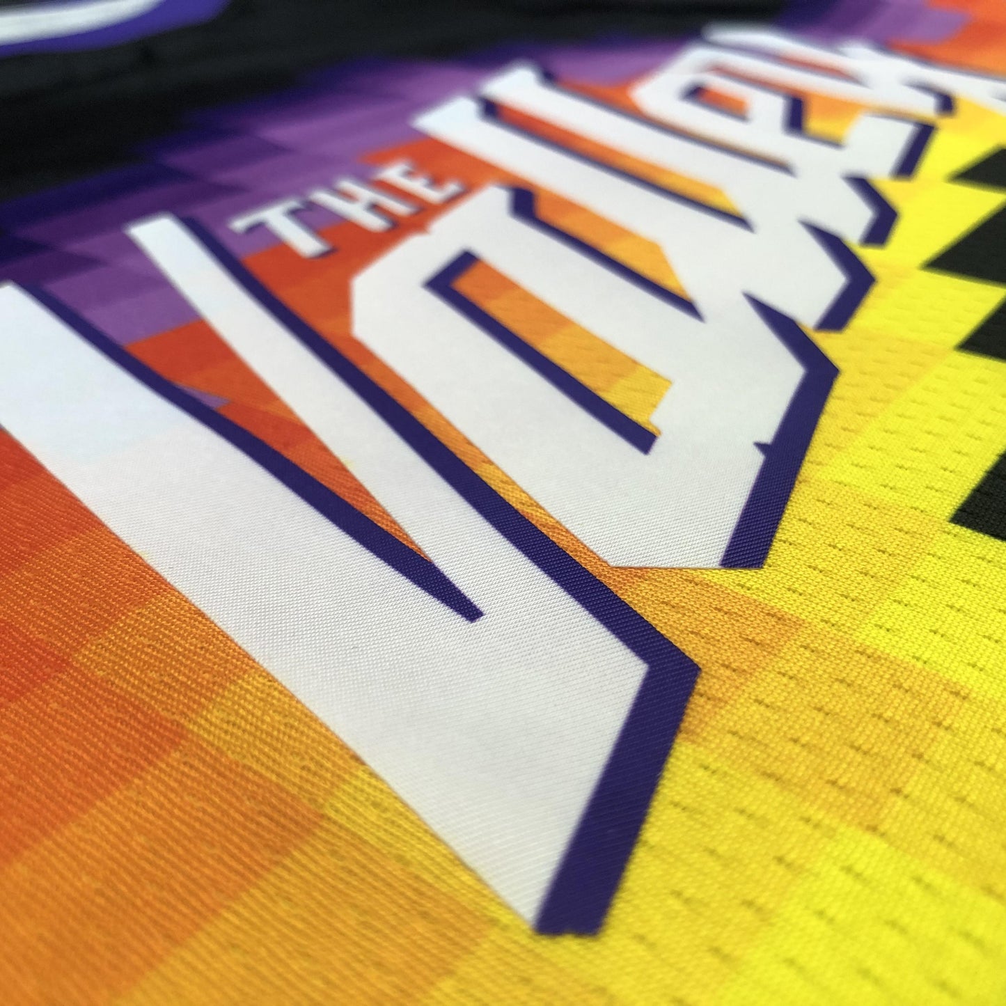 BOOKER 1 Black The Valley Heat Pressed Edition NBA Jersey