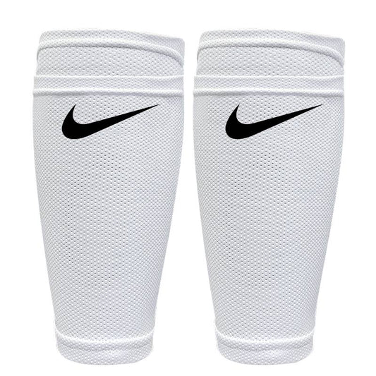 NIKE White Shin Guard Holder Sleeves/Socks