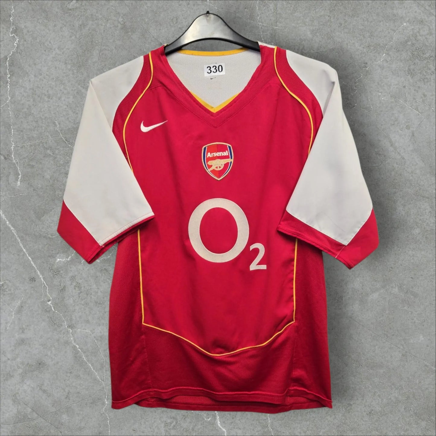 ARSENAL O2 Retro 2004-2005 Home Jersey