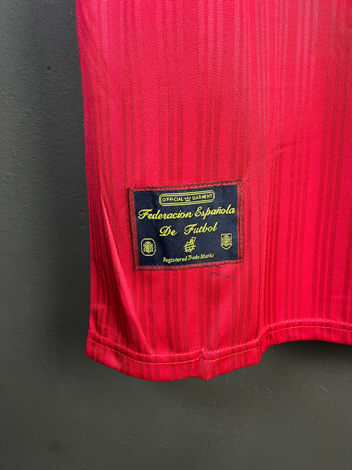 Spain Retro 1996 Home Jersey