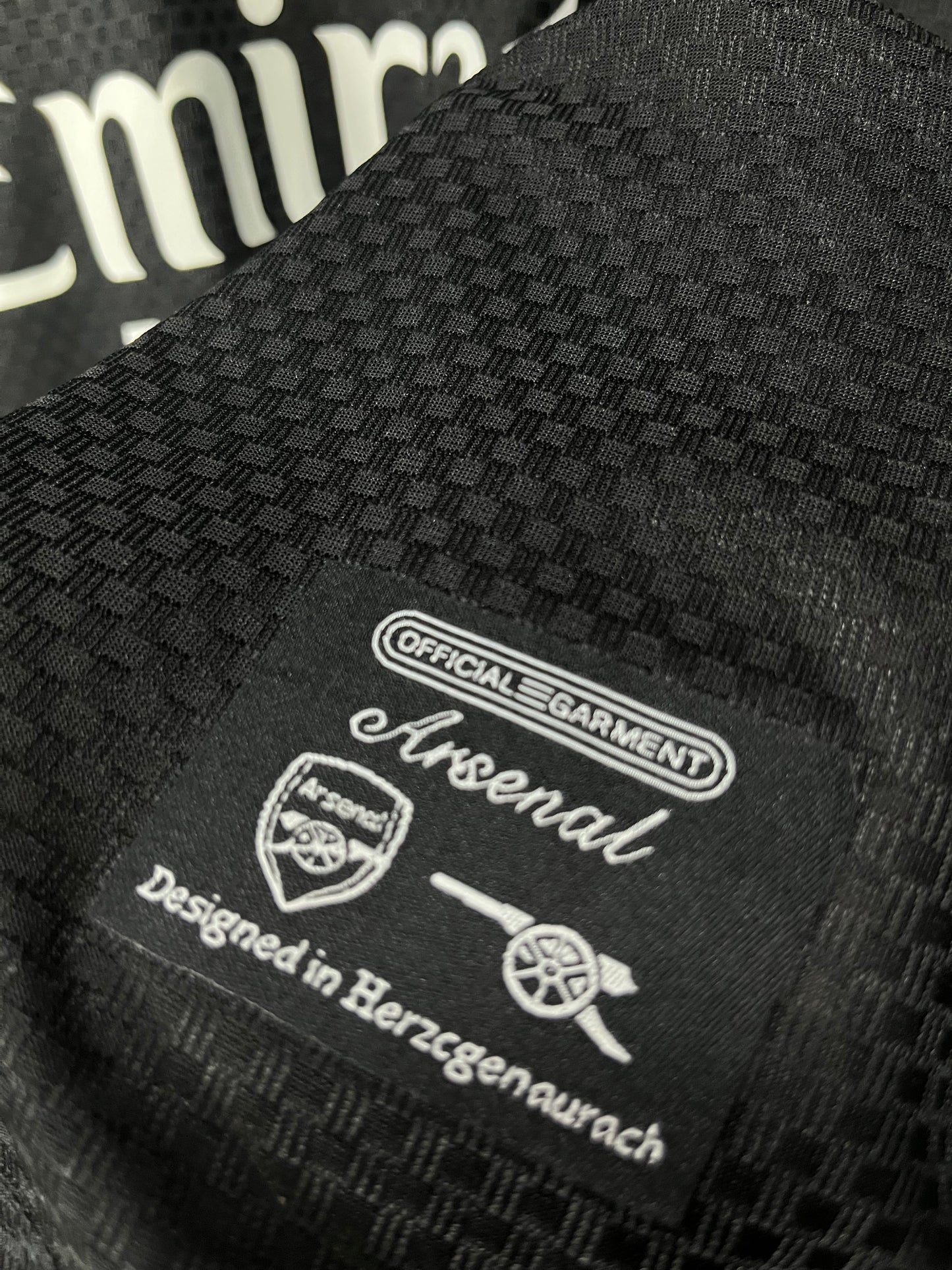 Arsenal Special Edition Black 26/27 Jersey Player Version