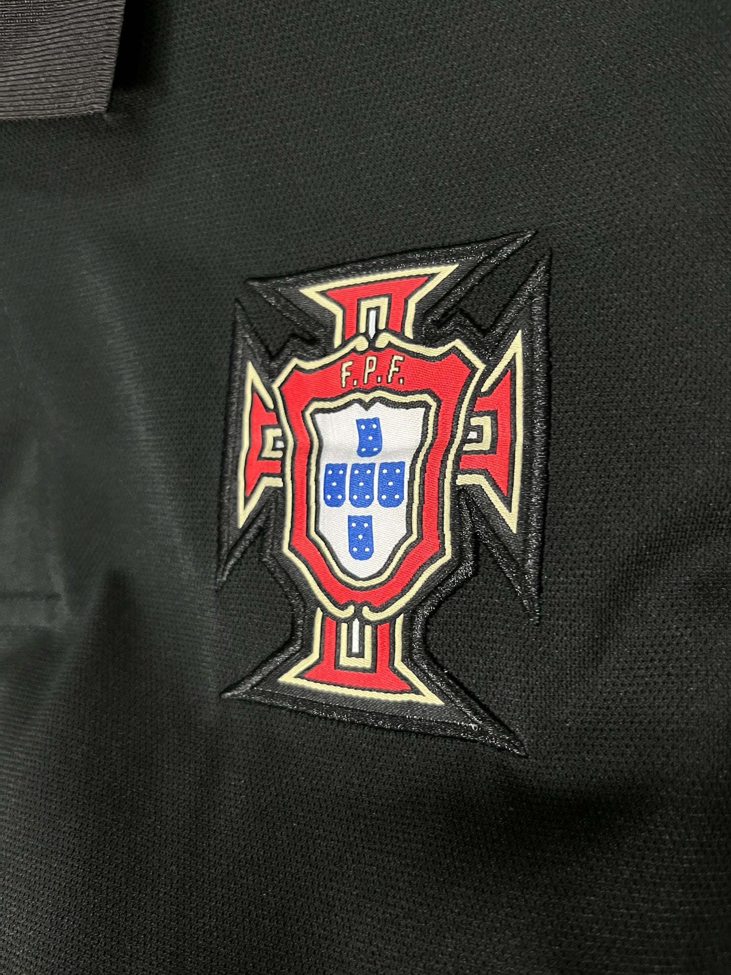 Portugal Black Polo Shirt