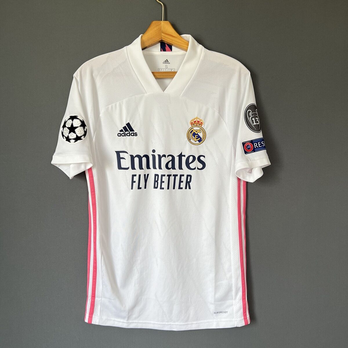 REAL MADRID HOME PLAYER VERSION 2020-21