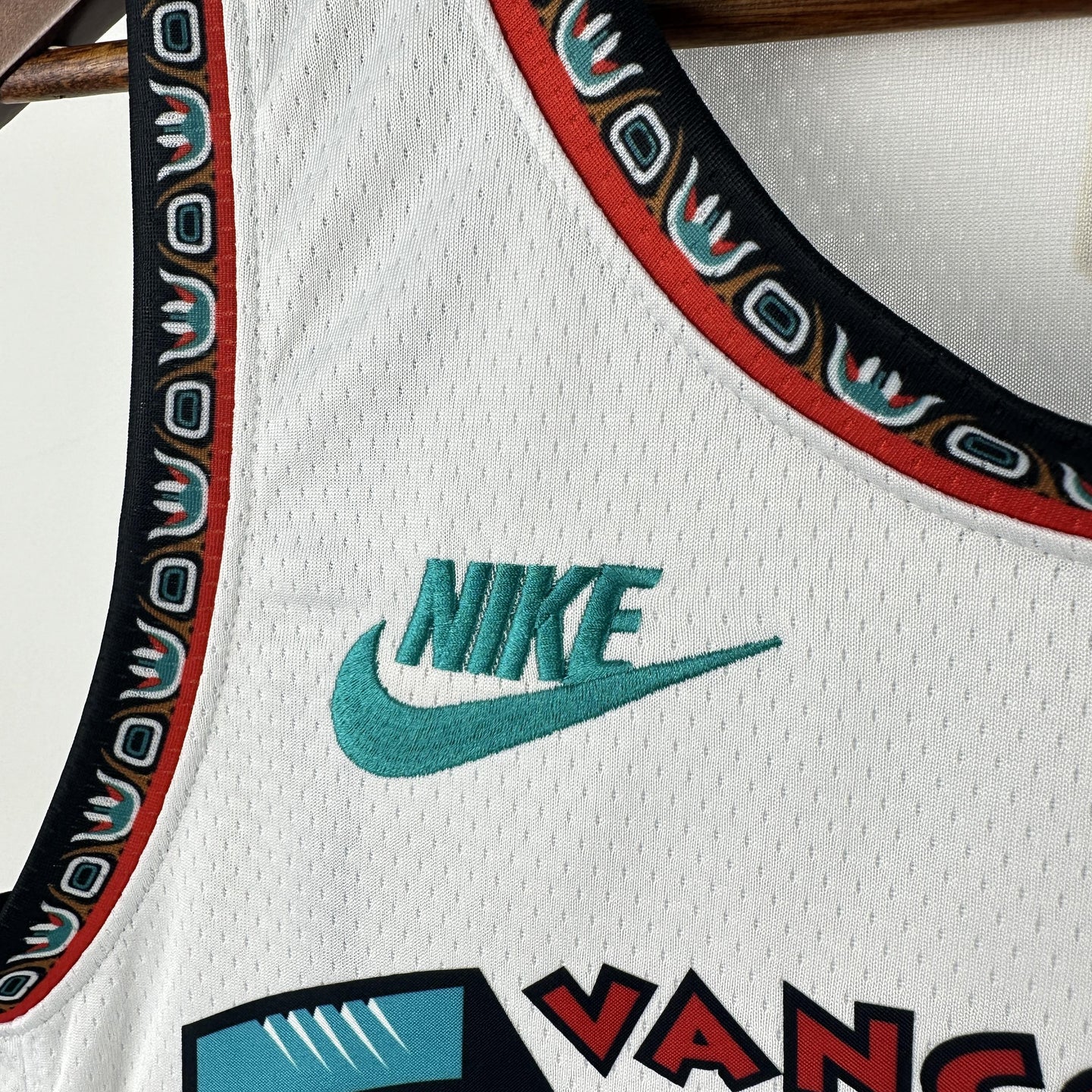 KAWAMURA 17 White Memphis Grizzlies Heat Pressed Edition NBA Jersey