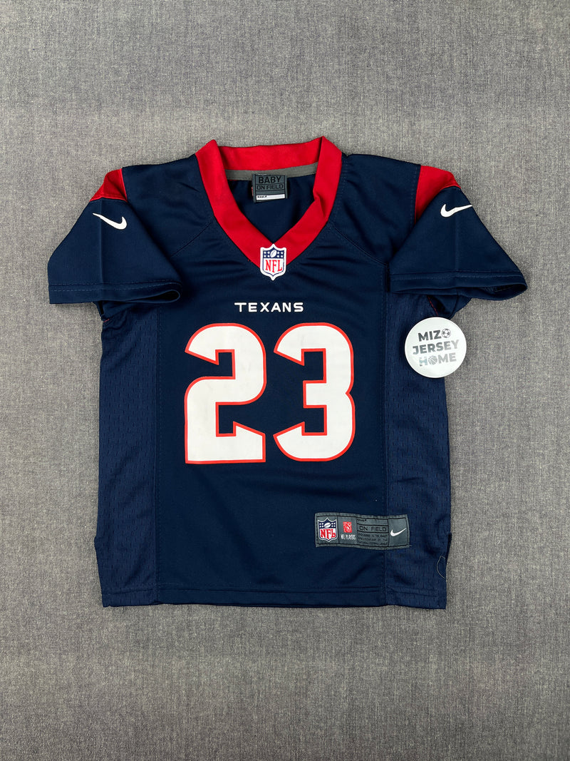 FOSTER 23 NAVY HOUSTON TEXANS NFL KIDS JERSEY