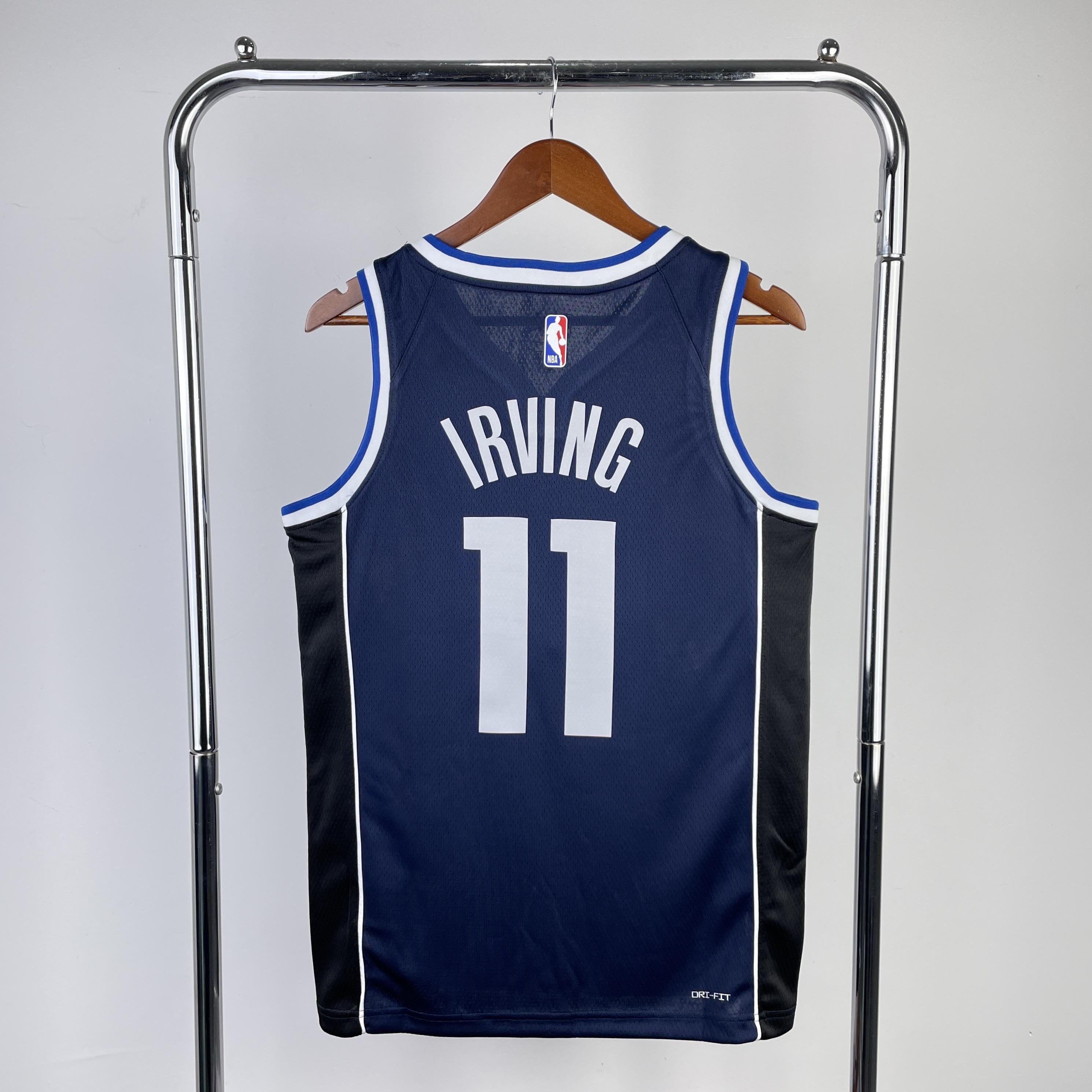 Irving 11 Mavericks Dark Blue Heat Pressed Edition