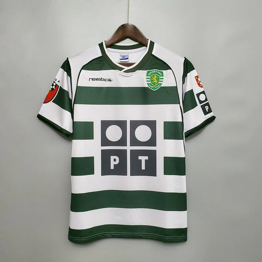 SPORTING HOME 2001-03 RETRO JERSEY
