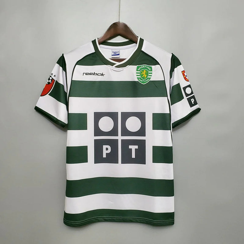 SPORTING HOME 2001-03 RETRO JERSEY