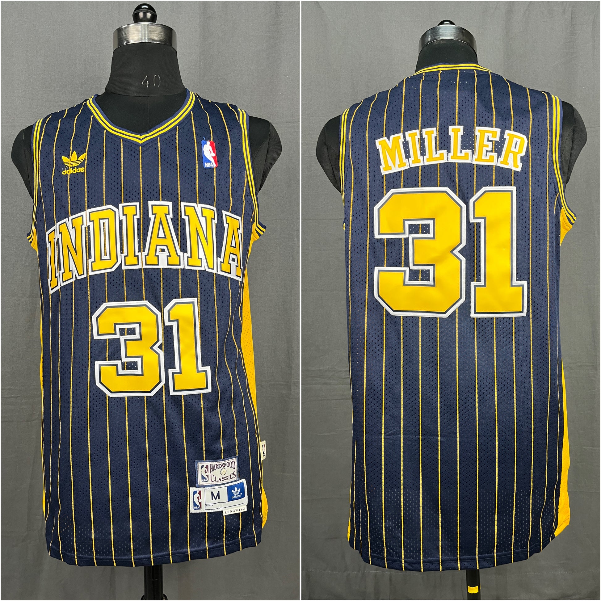 Miller 31 Indiana NBA Jersey – Mizo Jersey Home