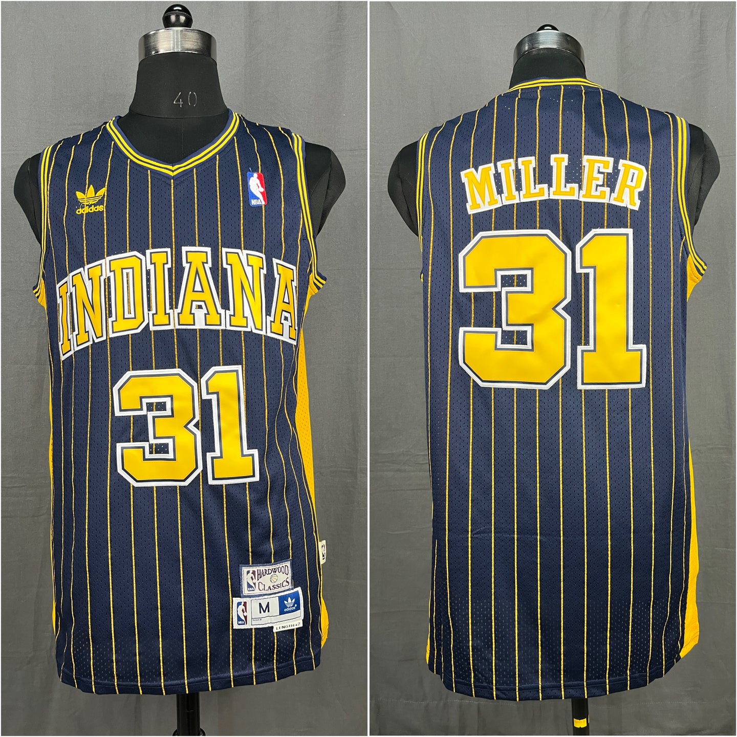 Miller 31 Indiana NBA Jersey
