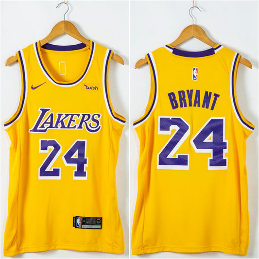 BRYANT 24 YELLOW NIKE Los Angeles Lakers NBA Jersey