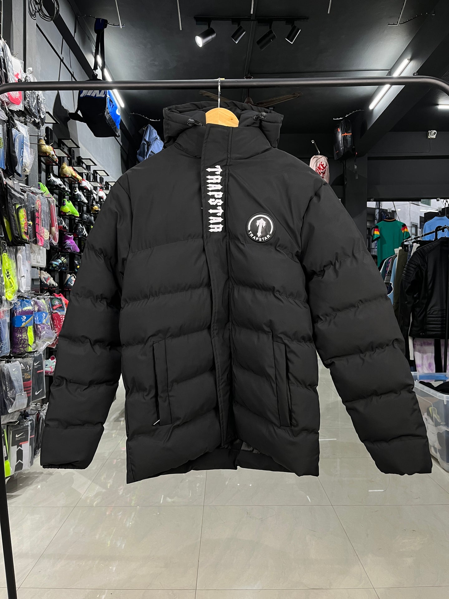 Trapstar Black Puffer Jacket