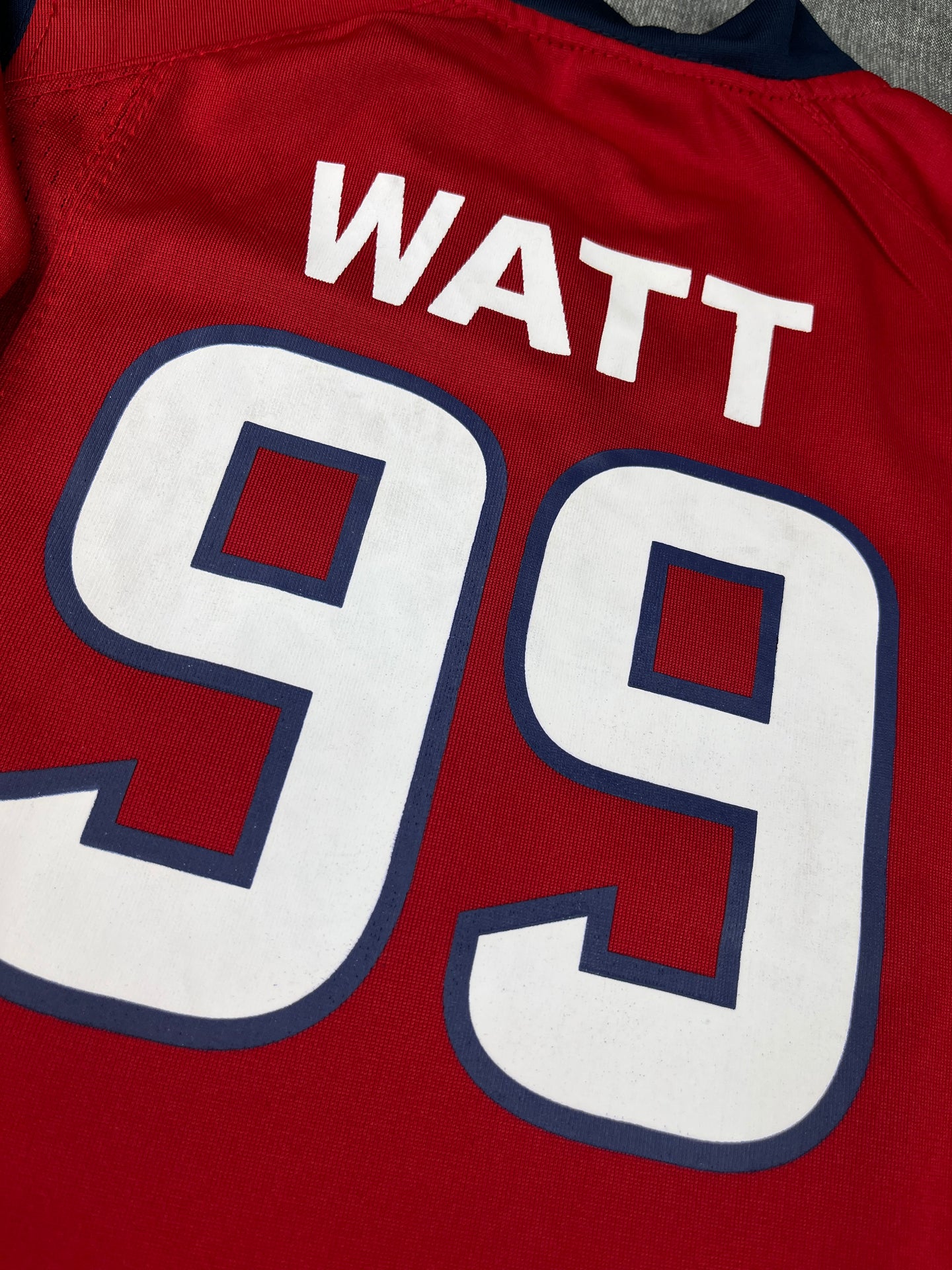 WATT 99 RED HOUSTON TEXANS NFL KIDS JERSEY