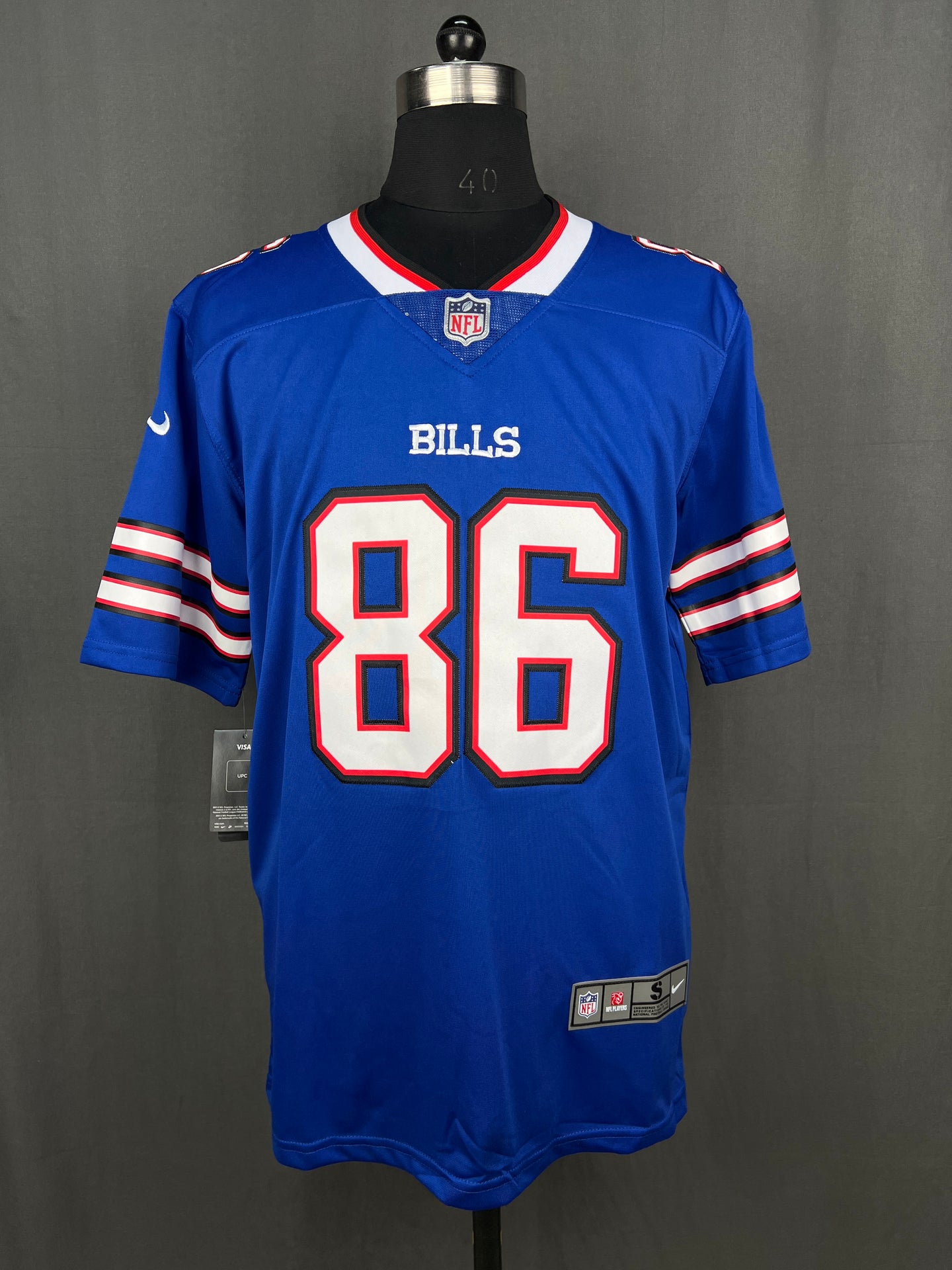 KINCAID 86 Blue Bills NFL Jersey